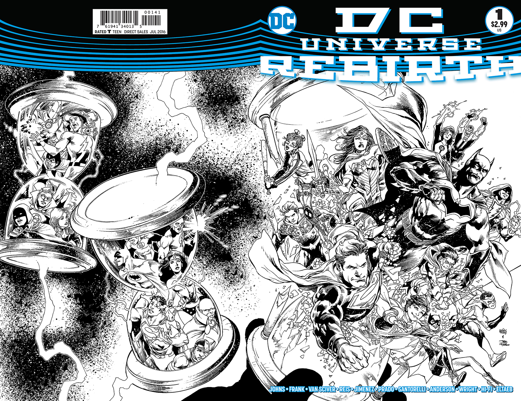 APR160274 - DC UNIVERSE REBIRTH #1 LTD ED VAR ED - Previews World