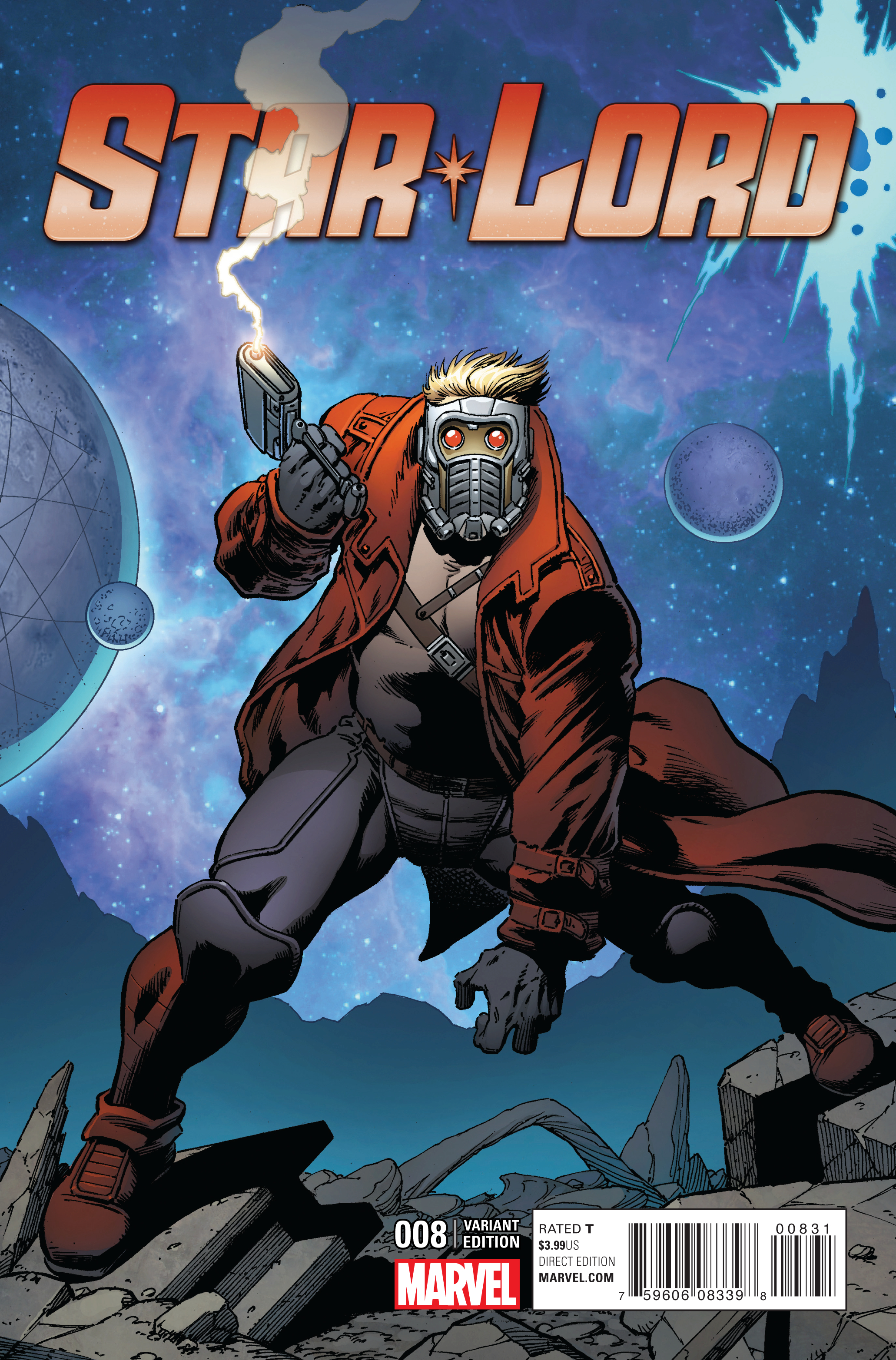 APR160959 - STAR-LORD #8 STARLIN VAR - Previews World