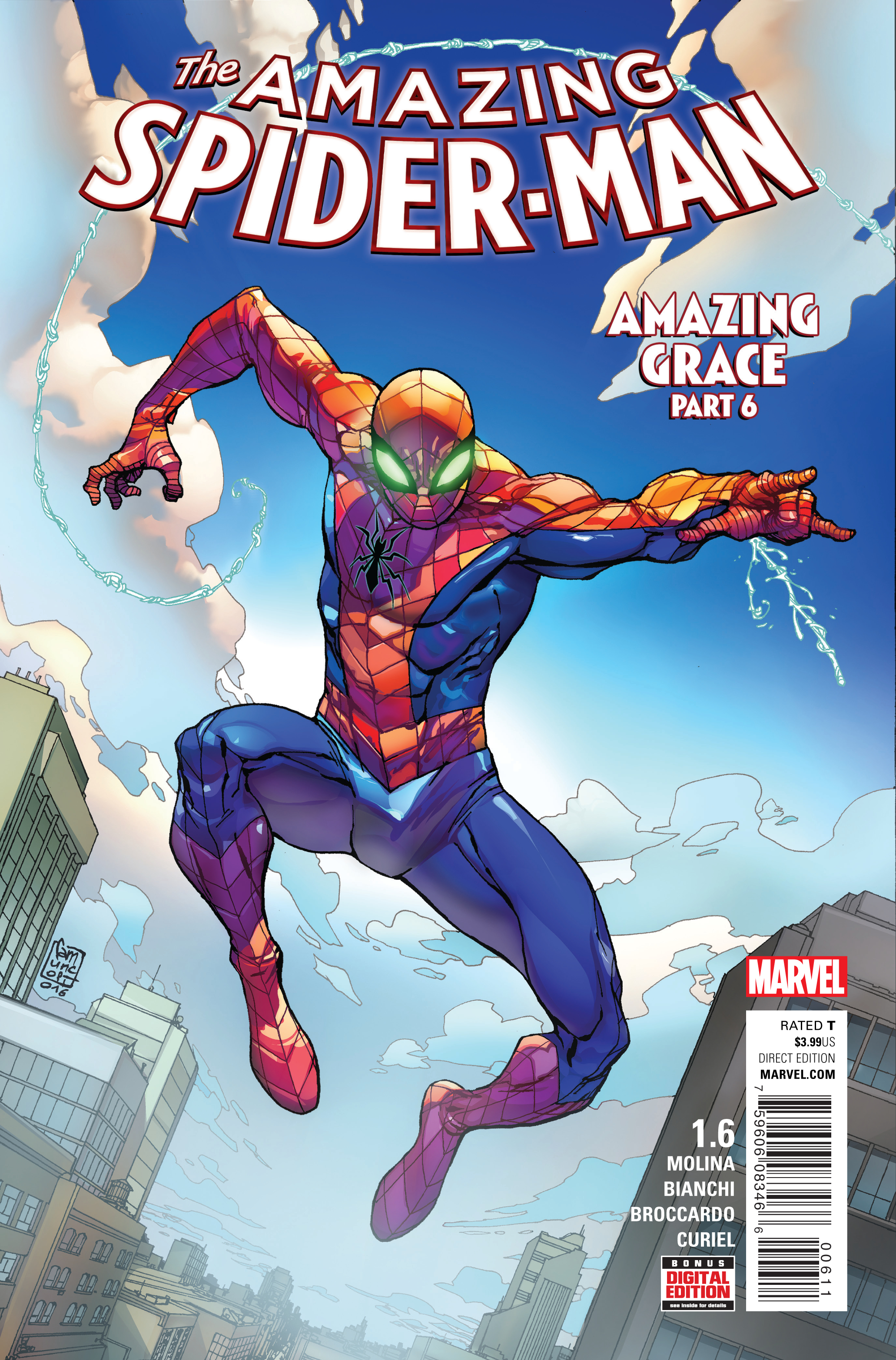 APR160950 - AMAZING SPIDER-MAN 1.6 - Previews World