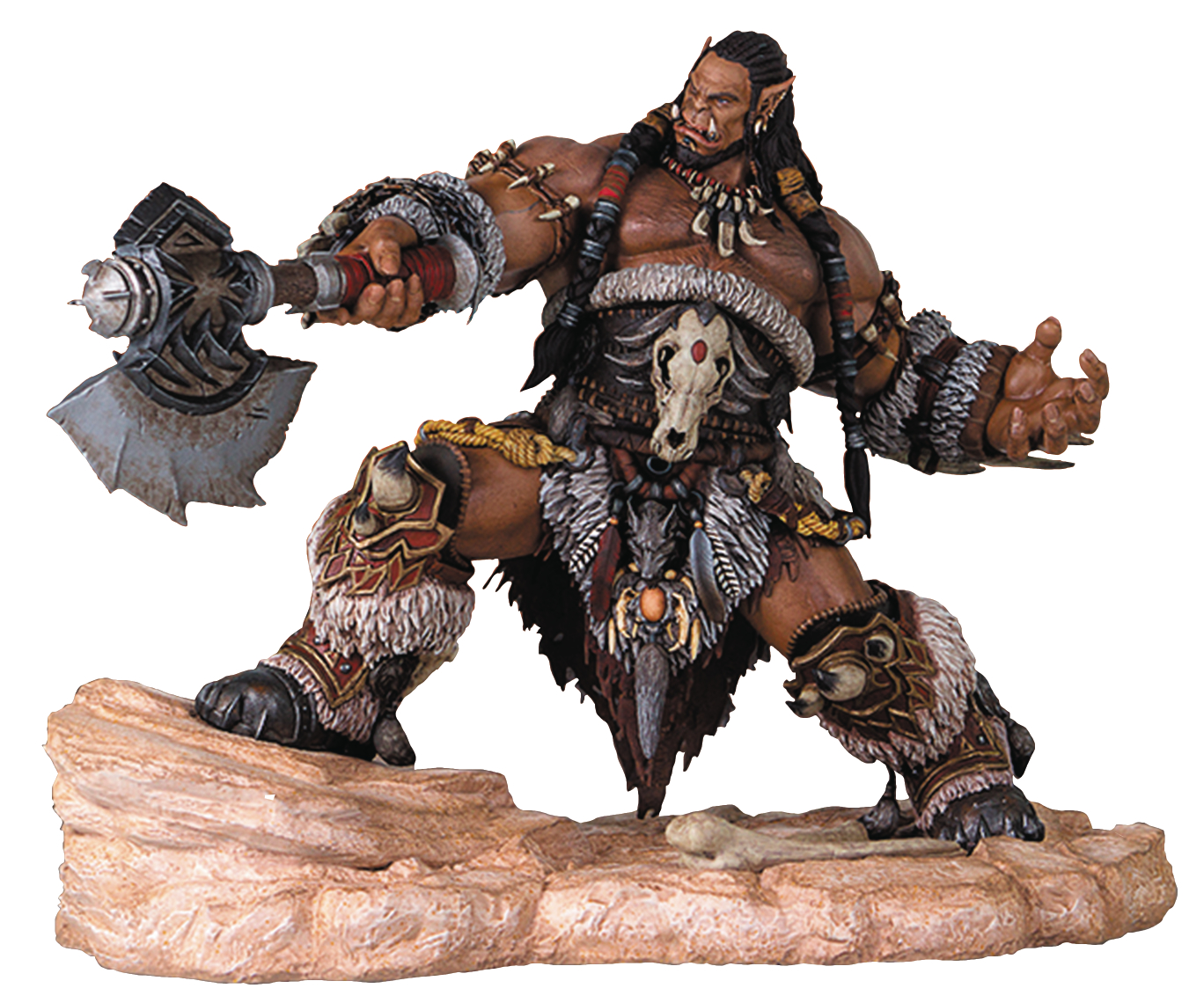 FEB168020 - WARCRAFT MOVIE DUROTAN STATUE - Previews World