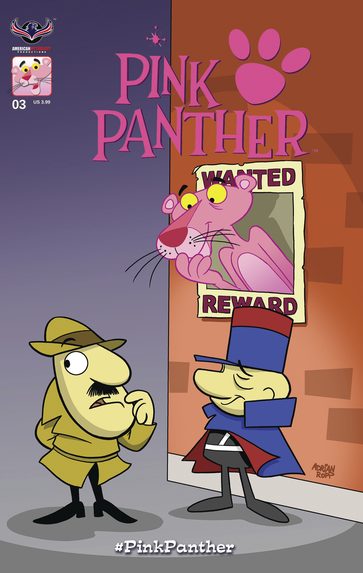 MAY161065 - PINK PANTHER #3 PENCIL 3 COPY INCV - Previews World