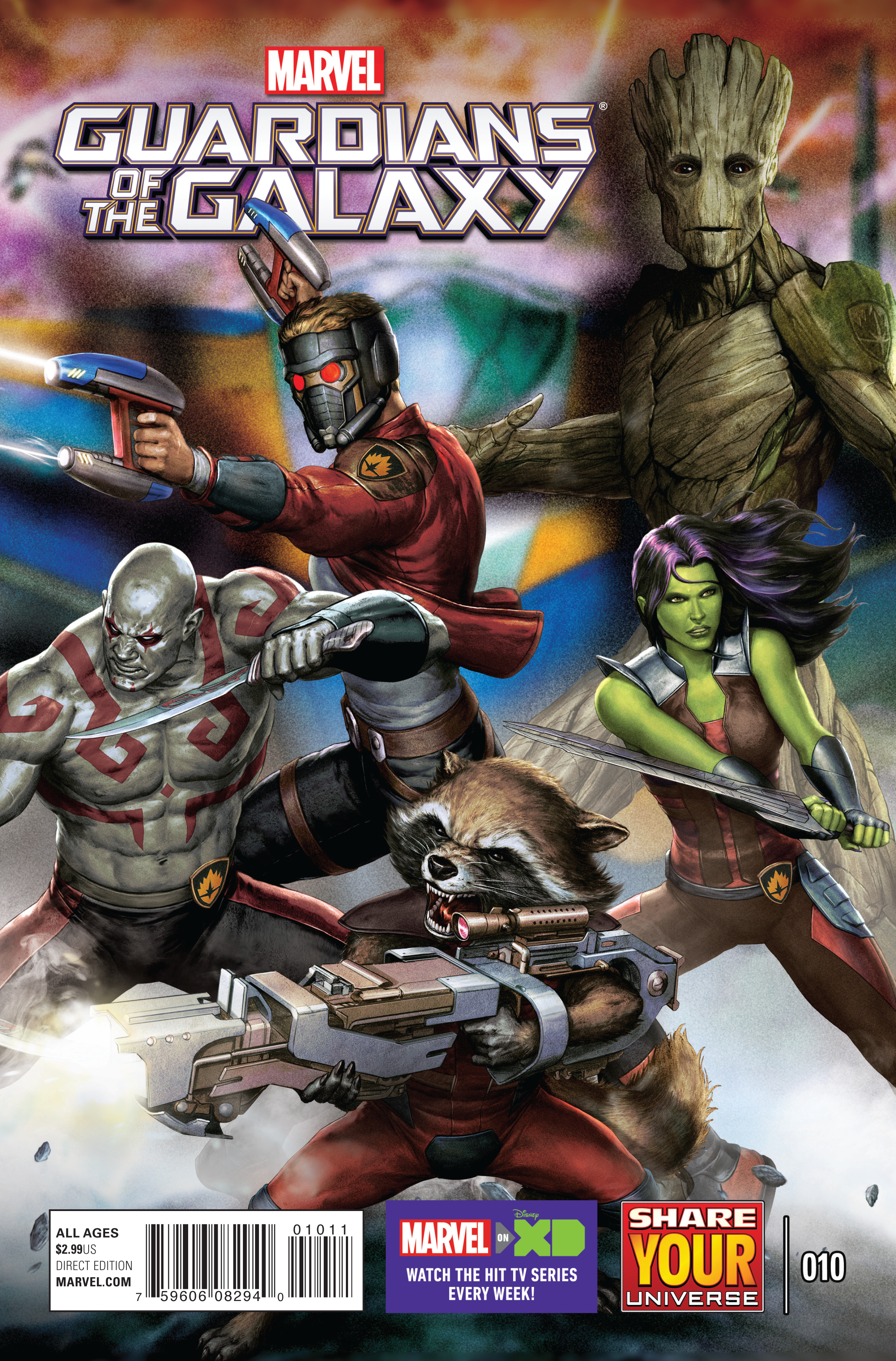 May160888 - Marvel Universe Guardians Of Galaxy #10 - Previews World