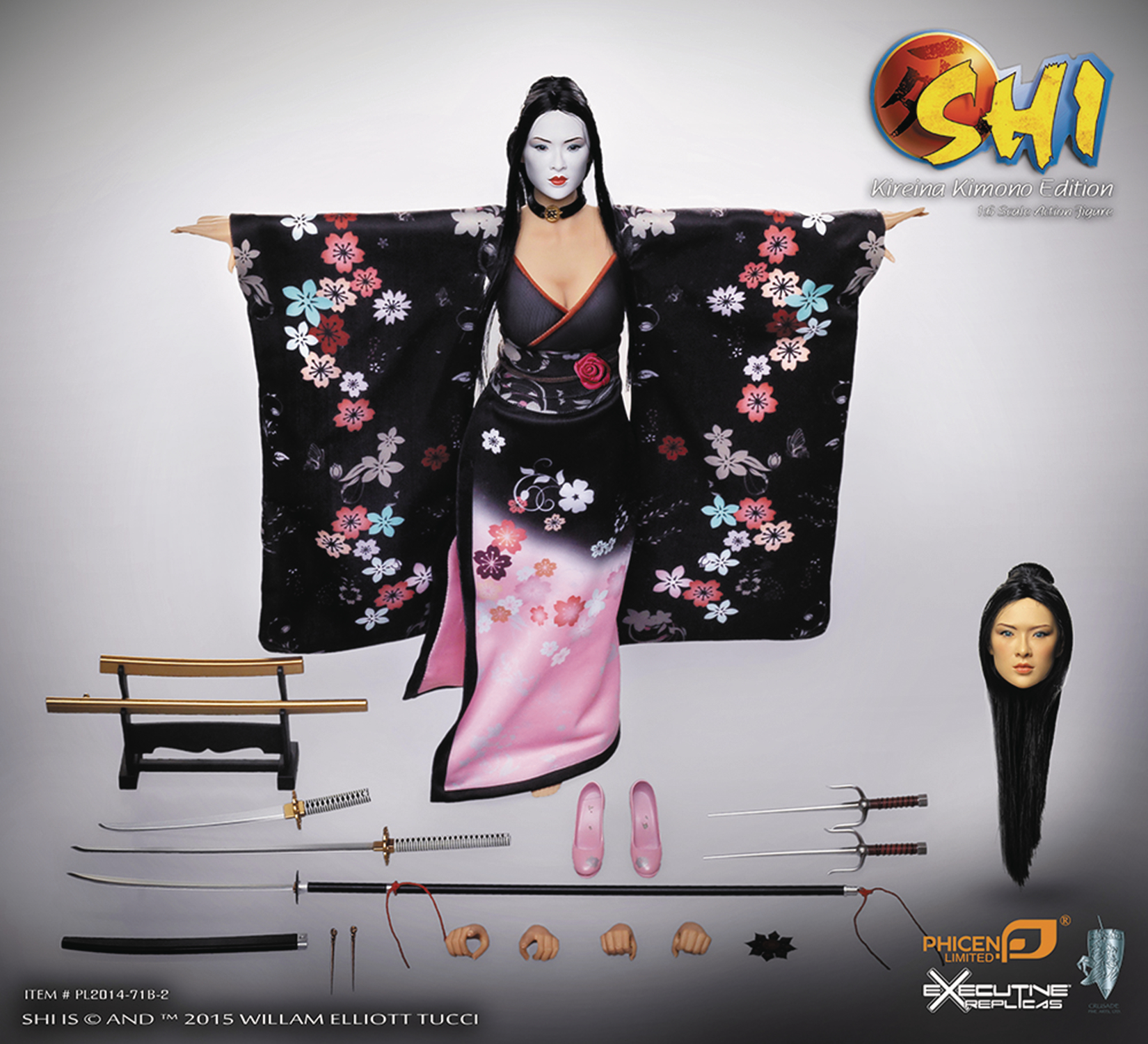 Phicen Shi in Kimono 1:6 Scale Collector Figure U.S Version PL2014-71B-2 Phicen Limited