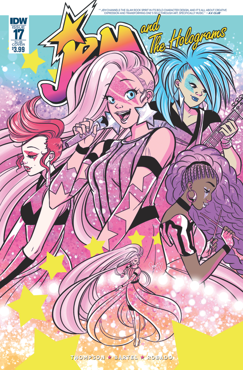 MAY160435 - JEM & THE HOLOGRAMS #17 SUBSCRIPTION VAR - Previews World