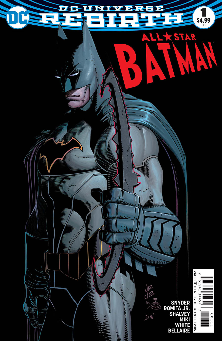 JUN160203 - ALL STAR BATMAN #1 - Previews World