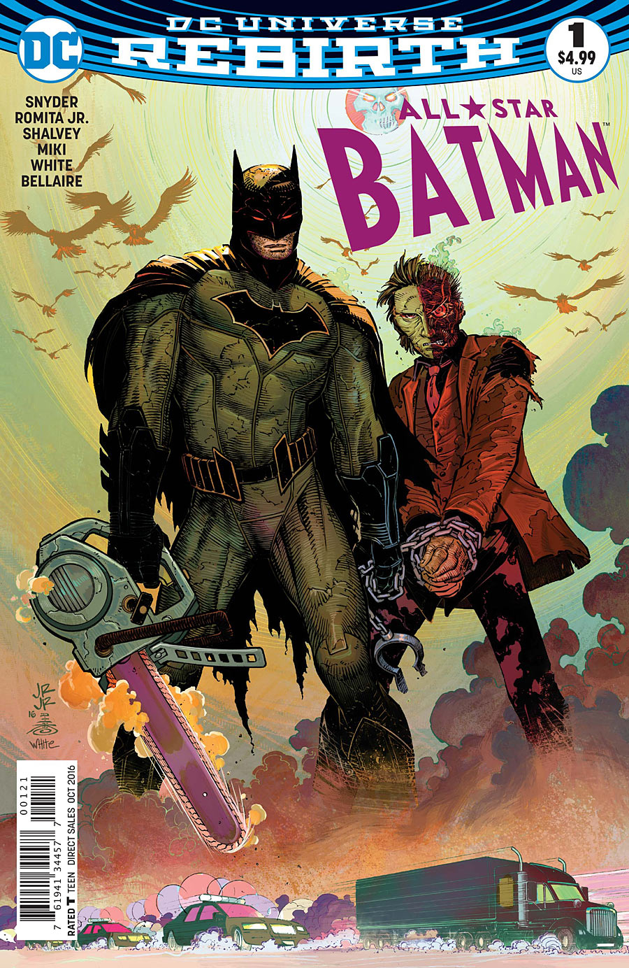 JUN160204 - ALL STAR BATMAN #1 ROMITA VAR ED - Previews World