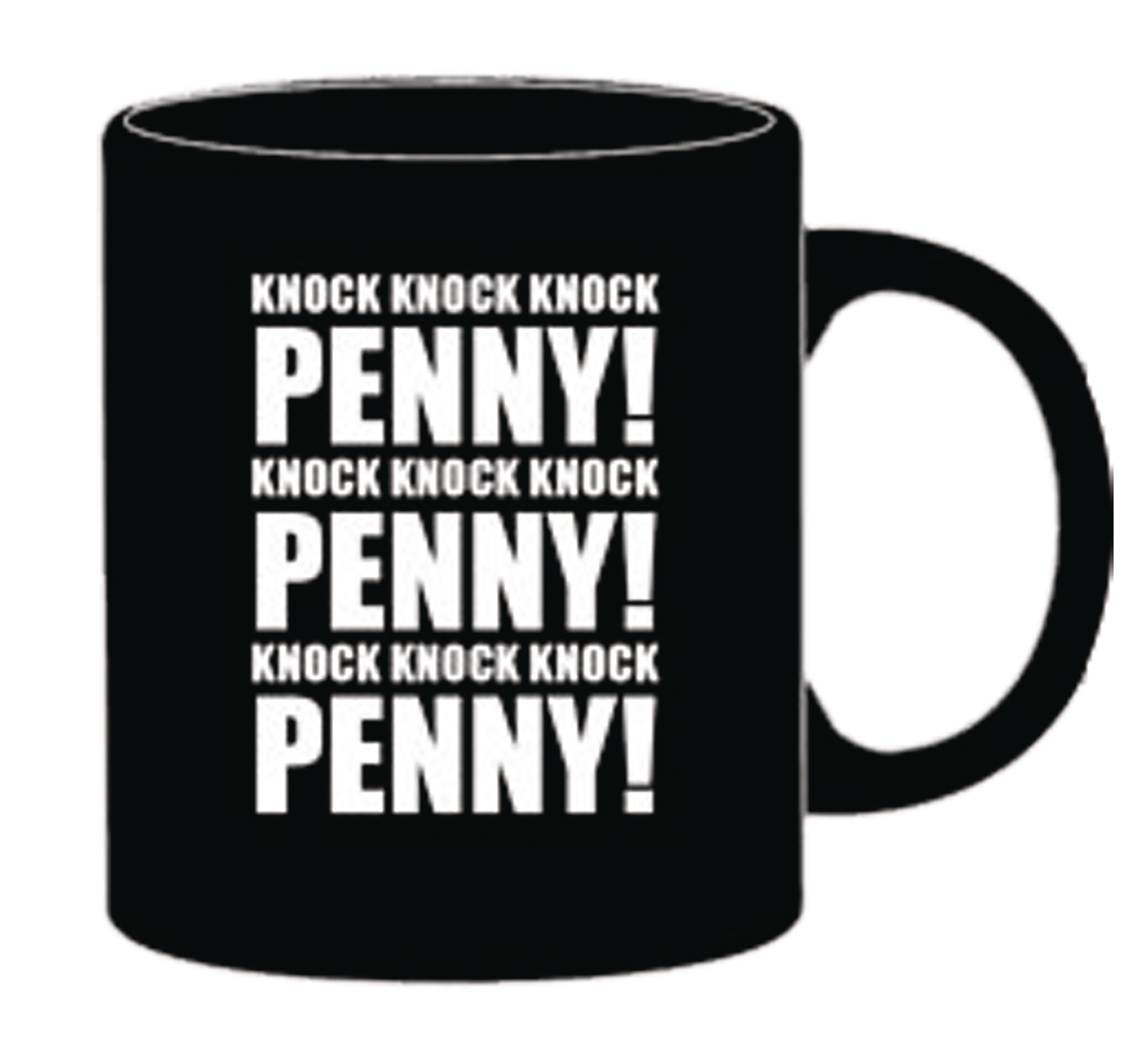 JUN162910 - THE BIG BANG THEORY KNOCK KNOCK PENNY CERAMIC MUG - Previews  World