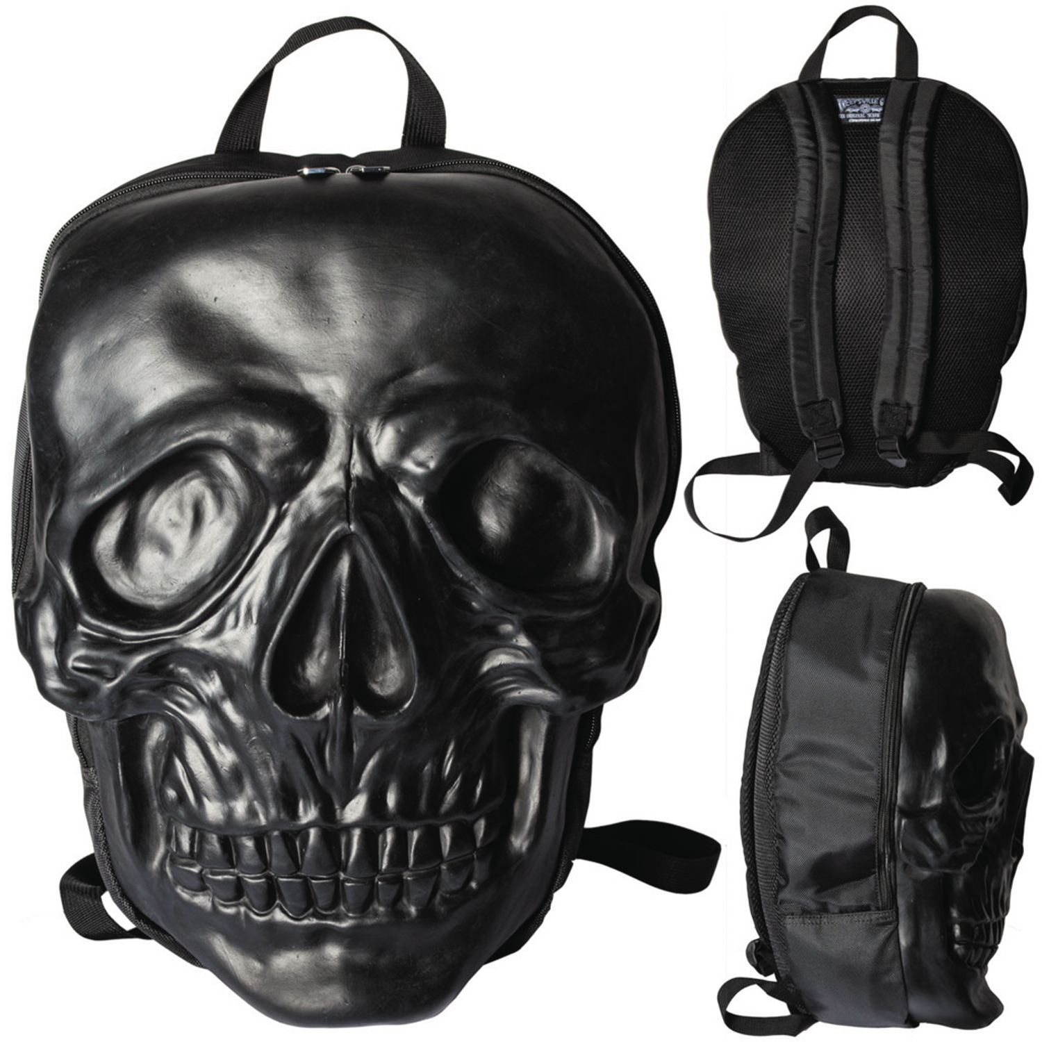 Kreepsville 2025 skull backpack