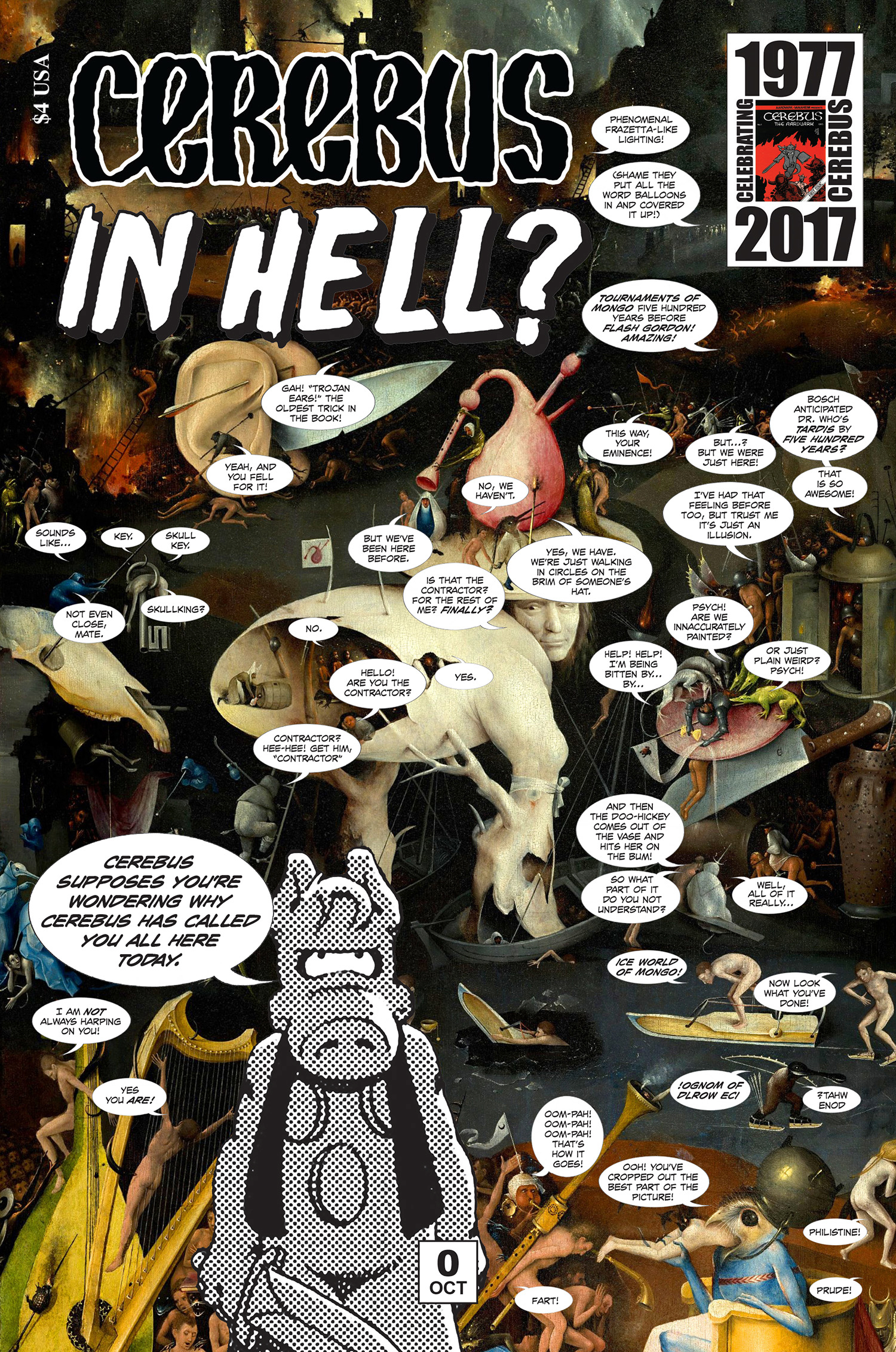 Ад 0. Cerebus in Hell. Дэйв сим комиксы. Hell too you.