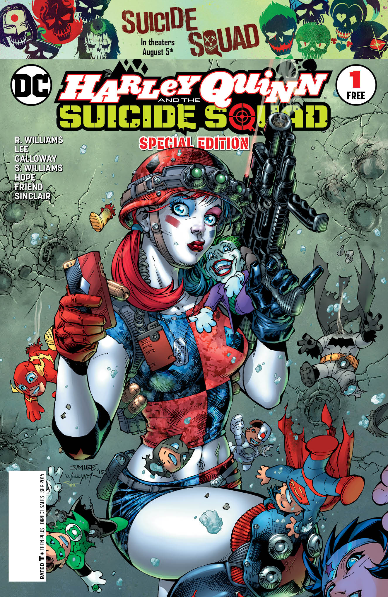 JUN160230 - SUICIDE SQUAD #1 - Previews World