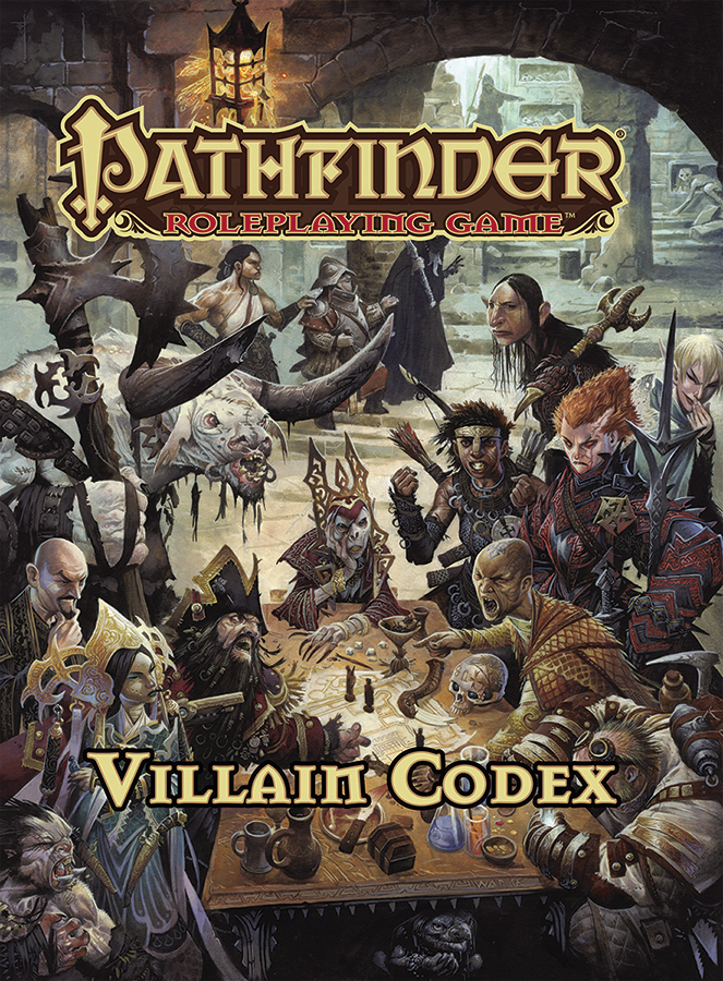 SEP163192 - PATHFINDER ROLEPLAYING GAME VILLAIN CODEX - Previews World