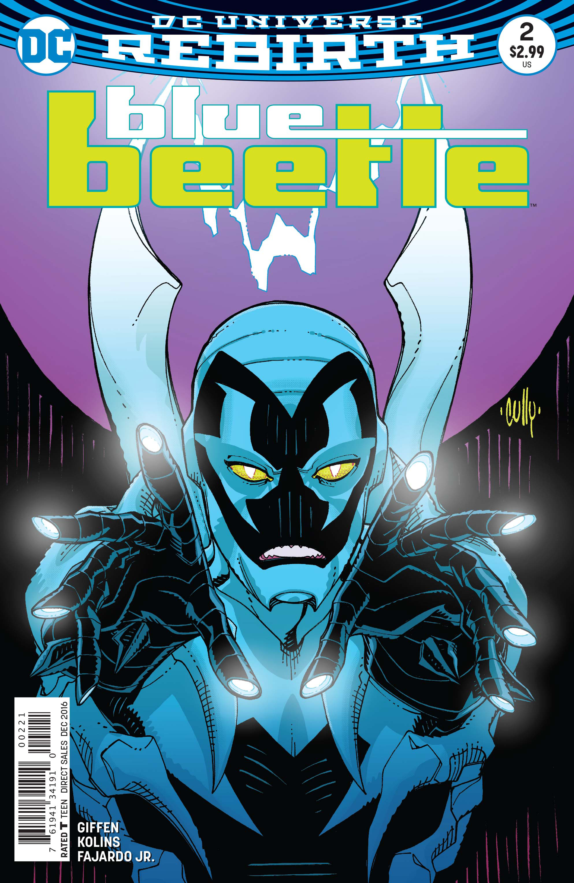 AUG160209 - BLUE BEETLE #2 - Previews World