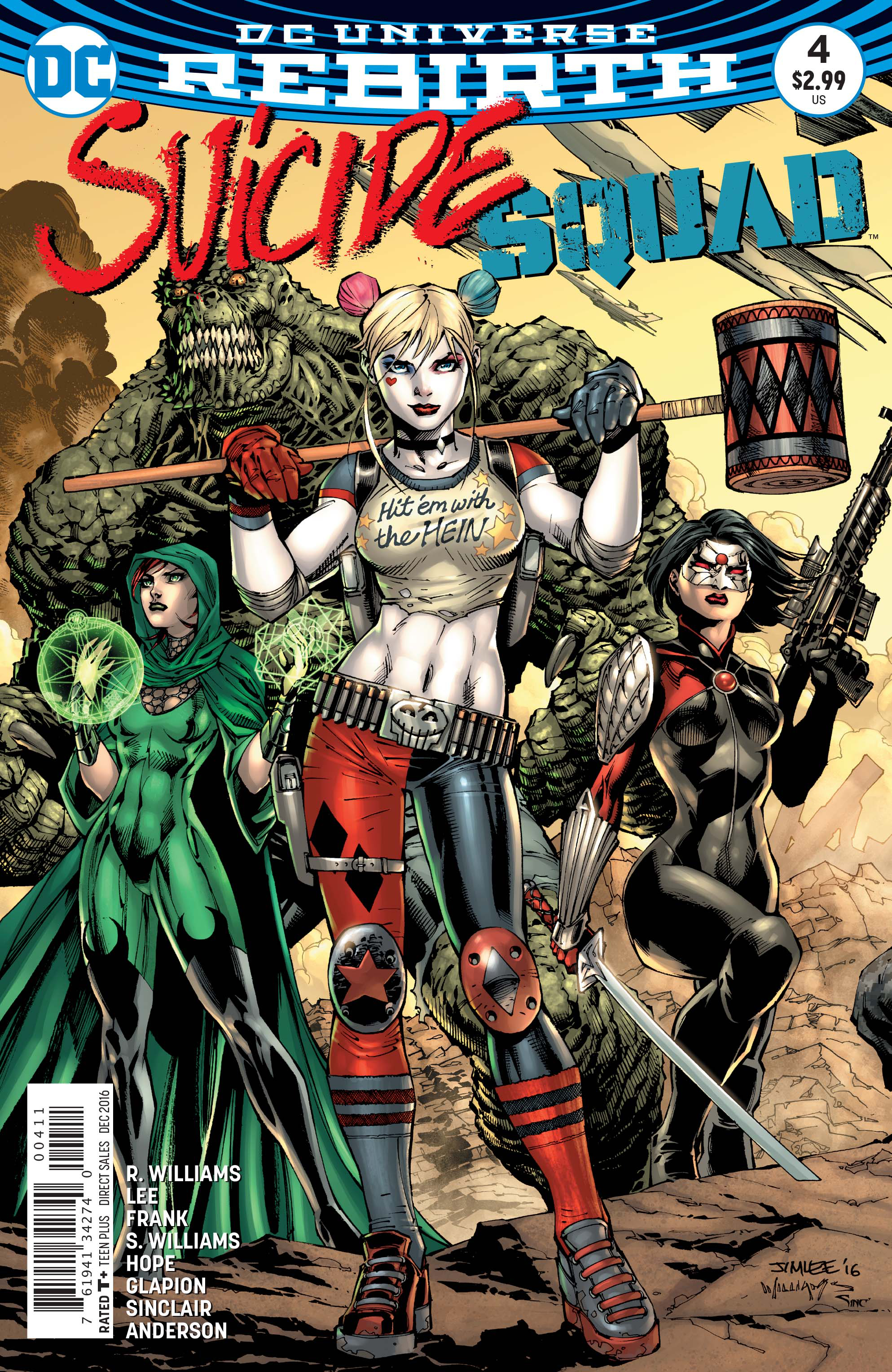 Suicide Squad: Rebirth Deluxe Edition Book 1 by Rob Williams