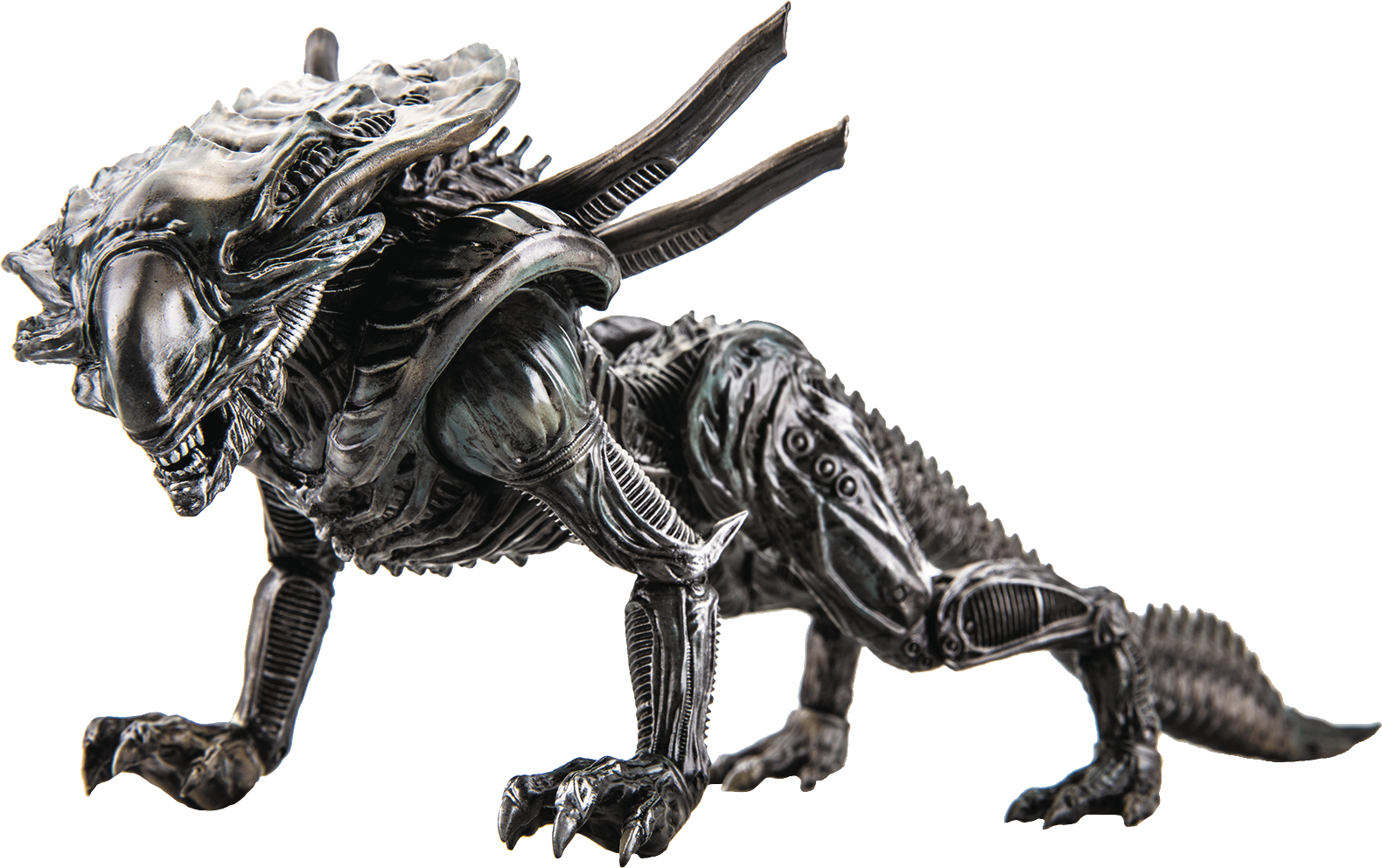 Apr12 Aliens Cm Xenomorph Crusher Px 1 18 Scale Figure Res Previews World