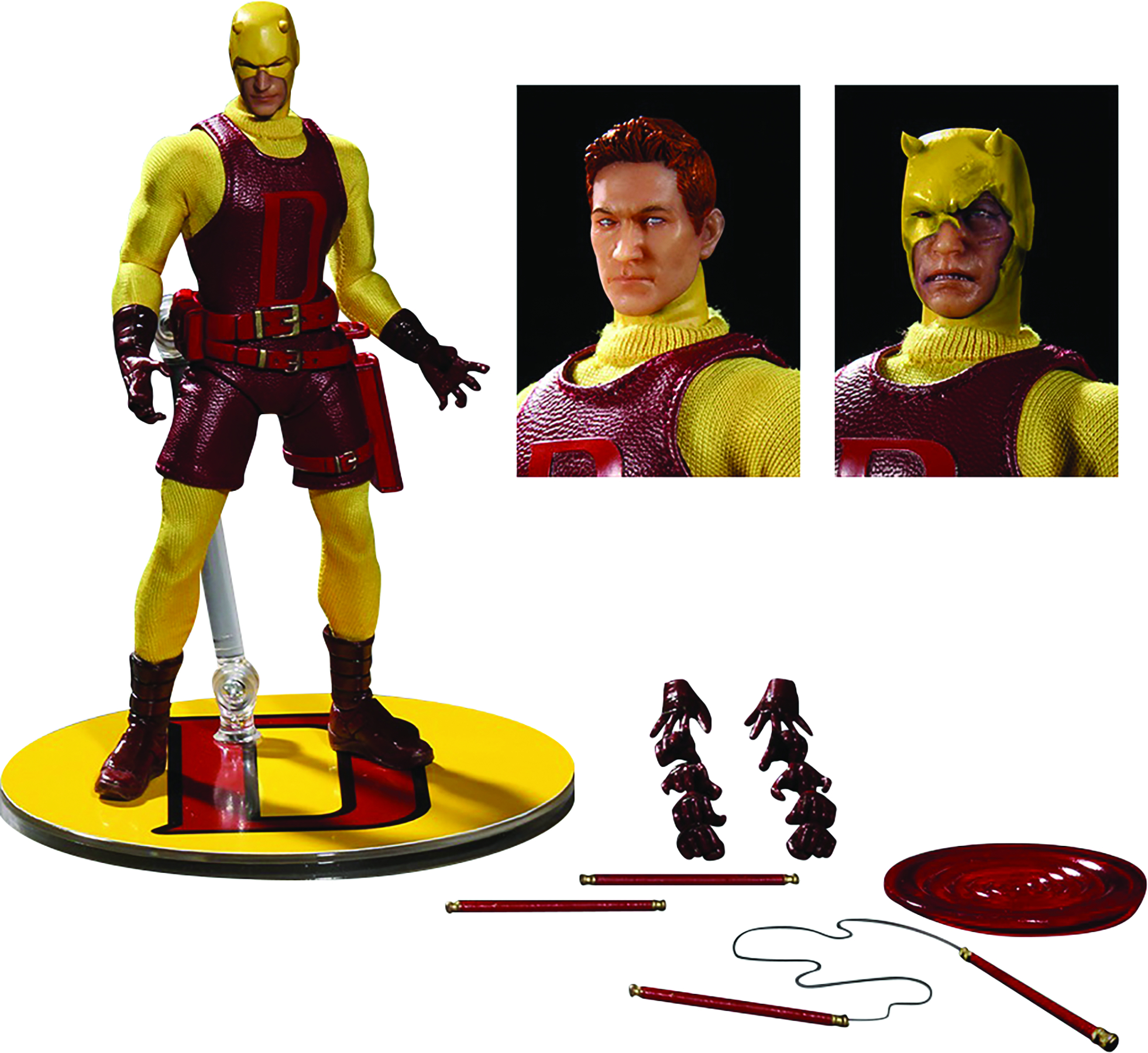 ONE-12 COLLECTIVE MARVEL PX YELLOW DAREDEVIL AF