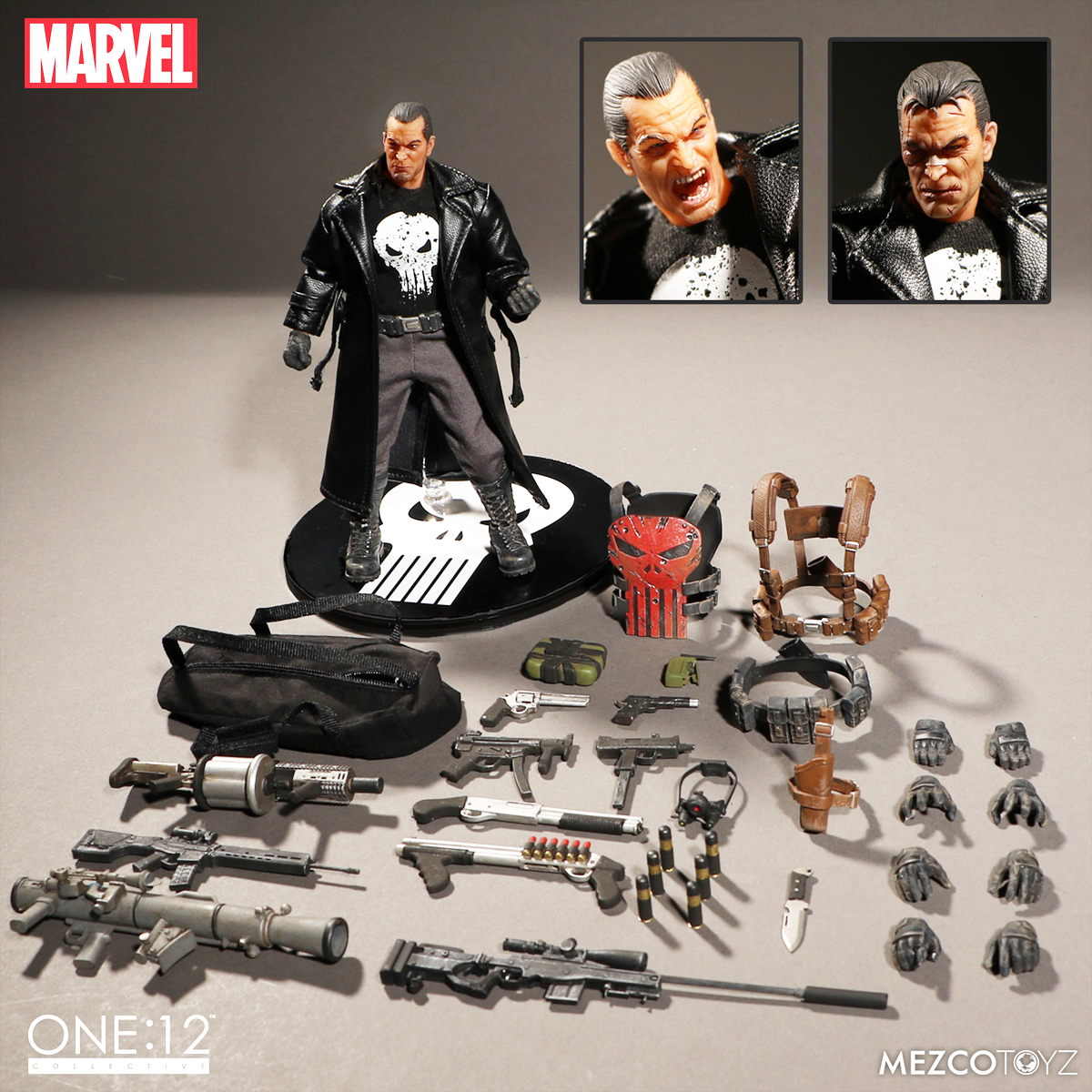 JUN168911 - ONE-12 COLLECTIVE MARVEL PX PUNISHER DLX AF - Previews