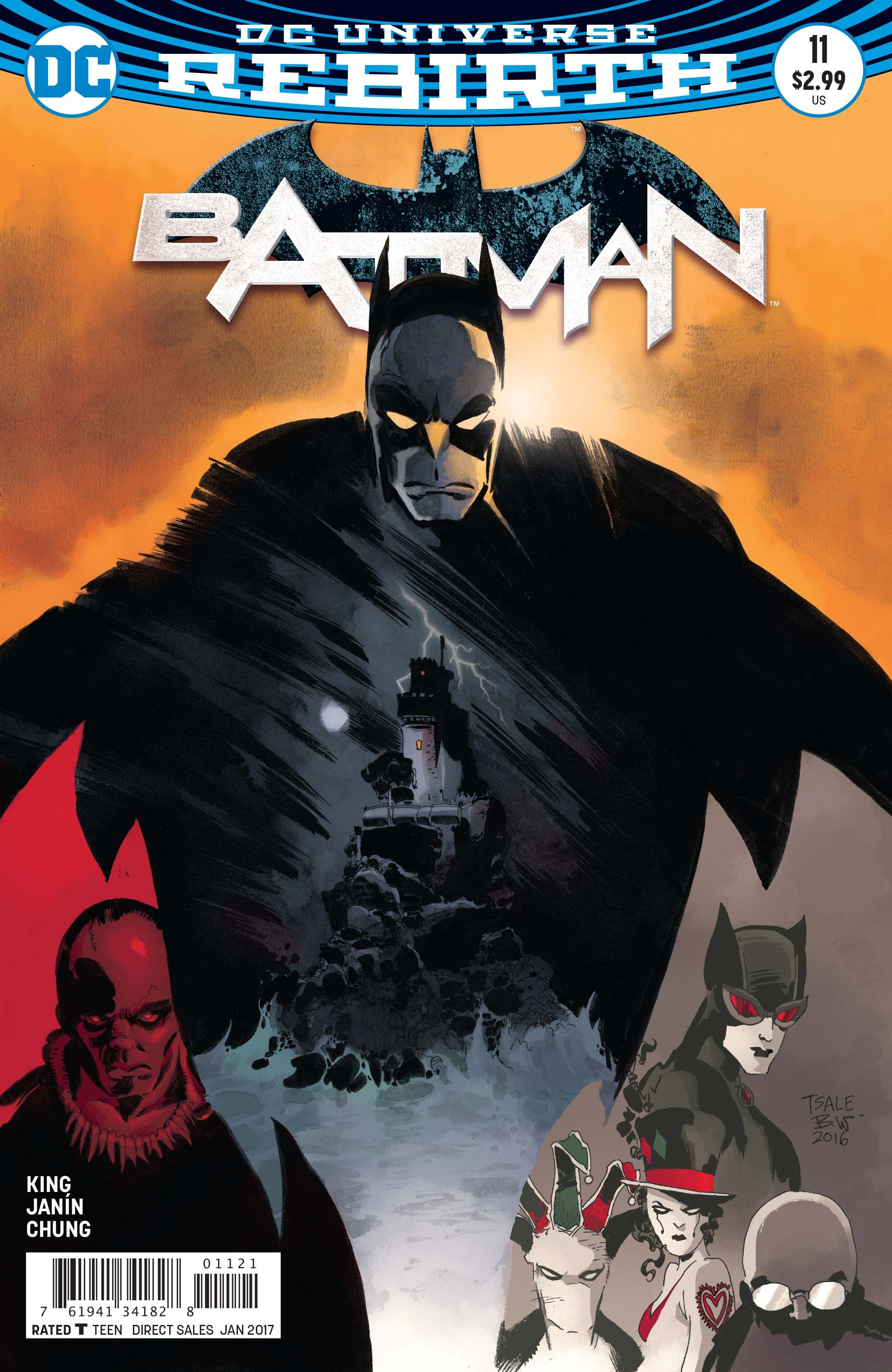 SEP160230 - BATMAN #11 VAR ED - Previews World