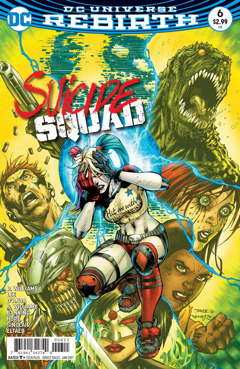 Suicide Squad: The Rebirth Deluxe Edition Book 1