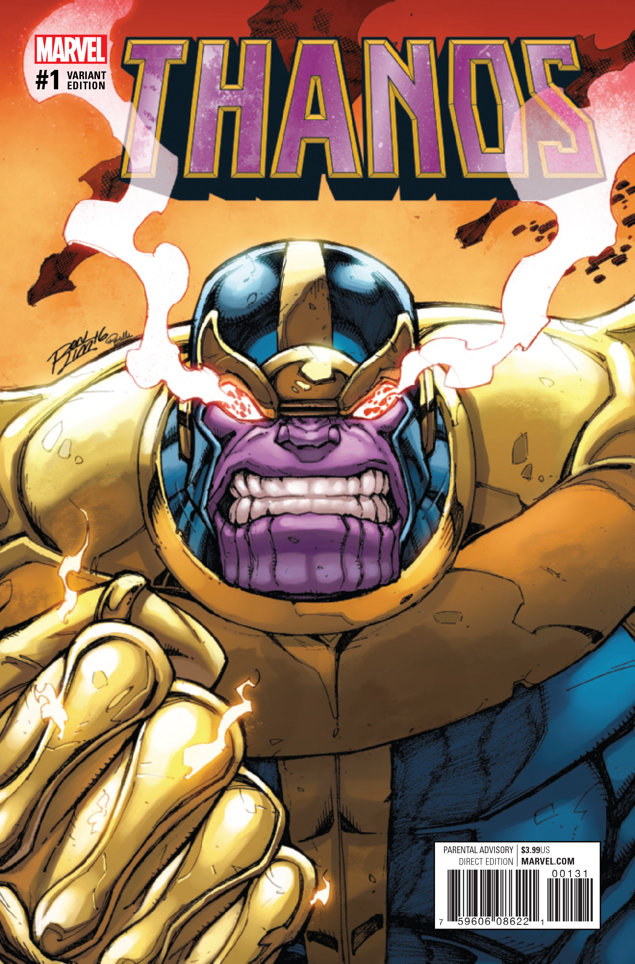 Thanos #1 Lim Variant 2019 NM Marvel Comics 1st Print 