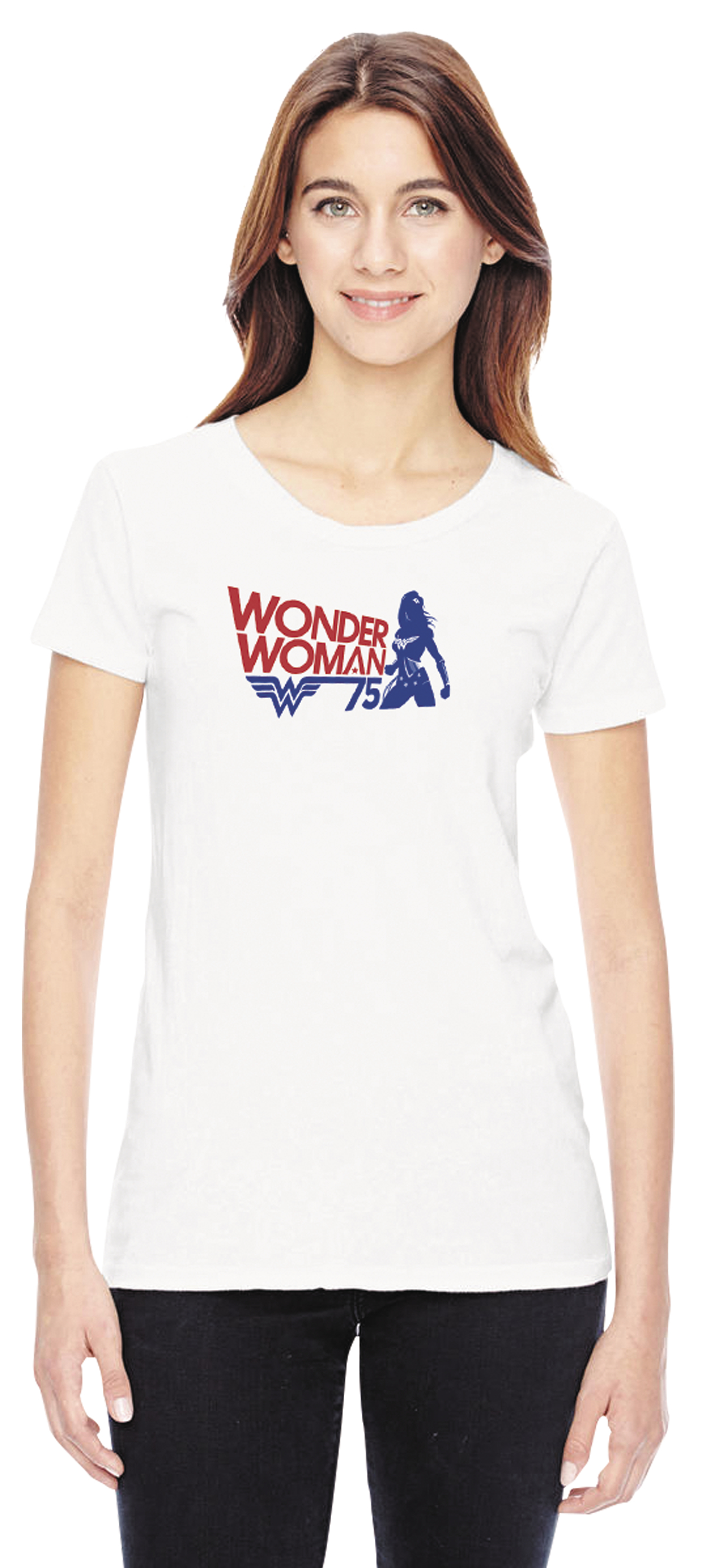 OCT162343 - WONDER WOMAN 75TH ANNIVERSARY WOMENS T/S MED - Previews World