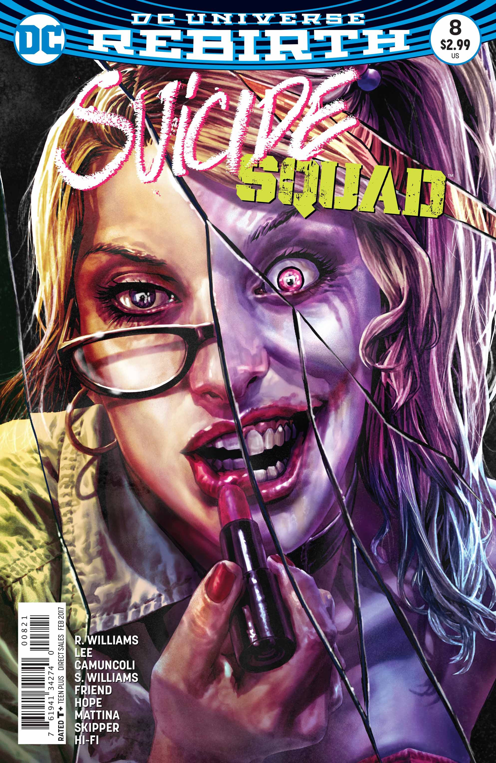 OCT190477 - SUICIDE SQUAD #1 CARD STOCK VAR ED - Previews World