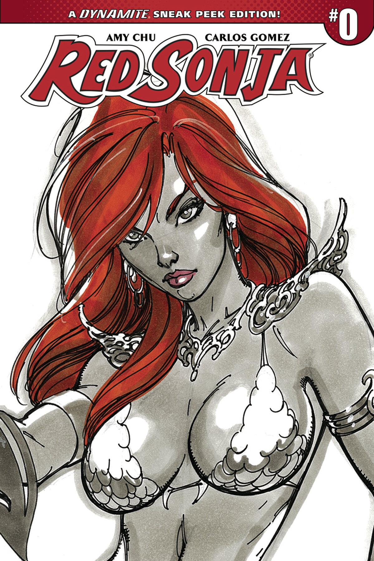 Red Sonja 4 Written by Amy Chu. Art by Carlos E. Gomez. 