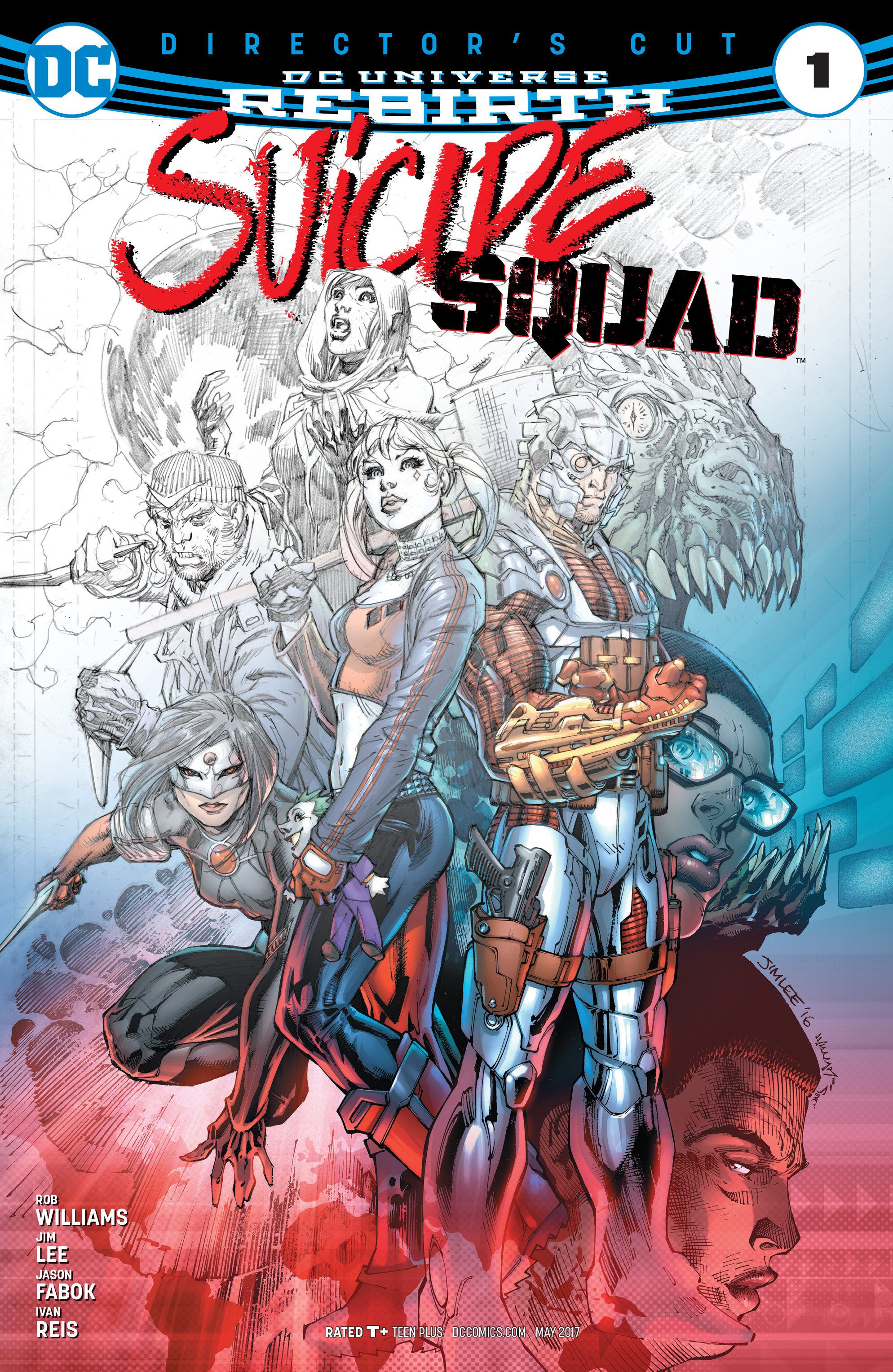 Suicide Squad: The Rebirth Deluxe Edition Book 1