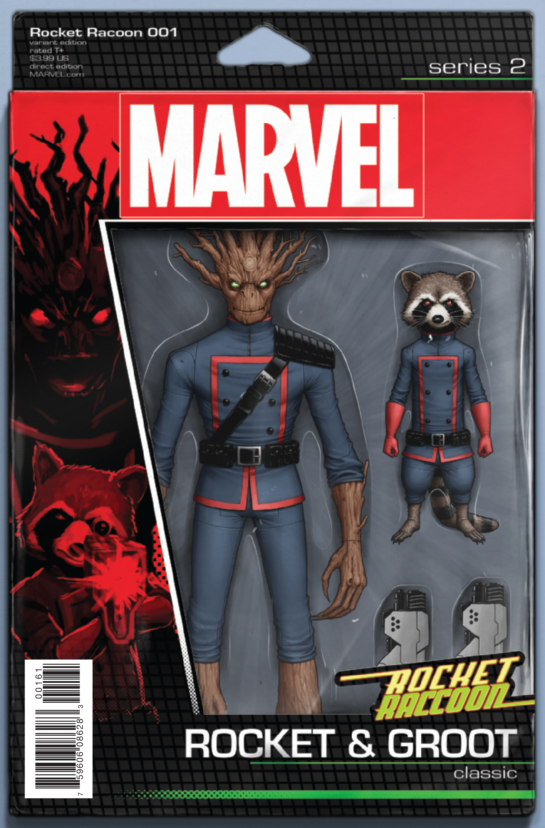 Rocket racoon store action figure