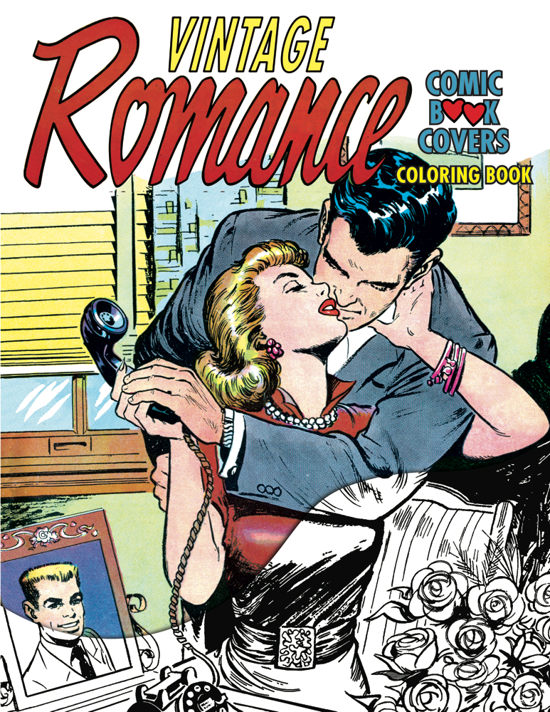 Dec160595 Vintage Romance Comic Book Covers Coloring Book Tp Previews World 8274