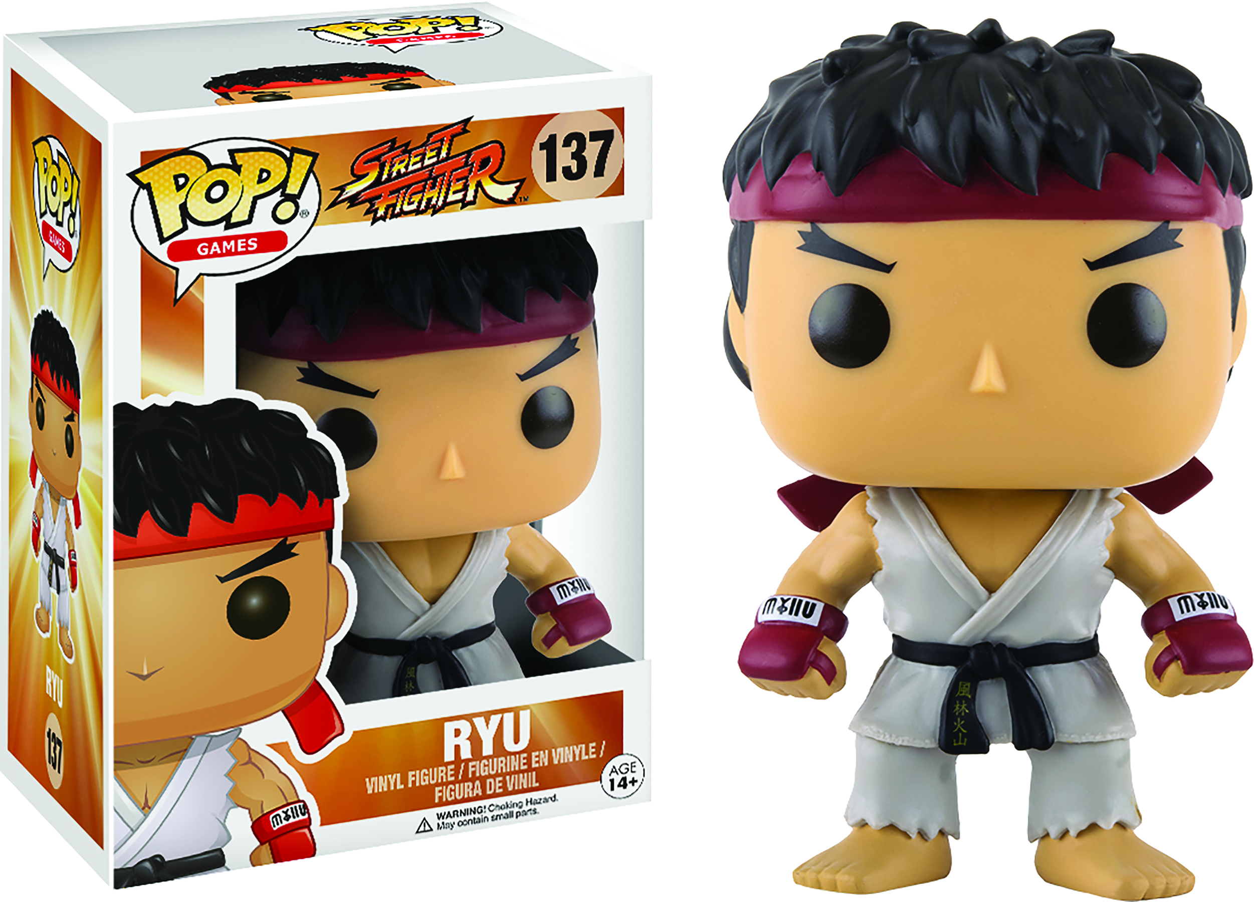 AUG168354 - POP STREET FIGHTER RYU VINYL FIG - Previews World