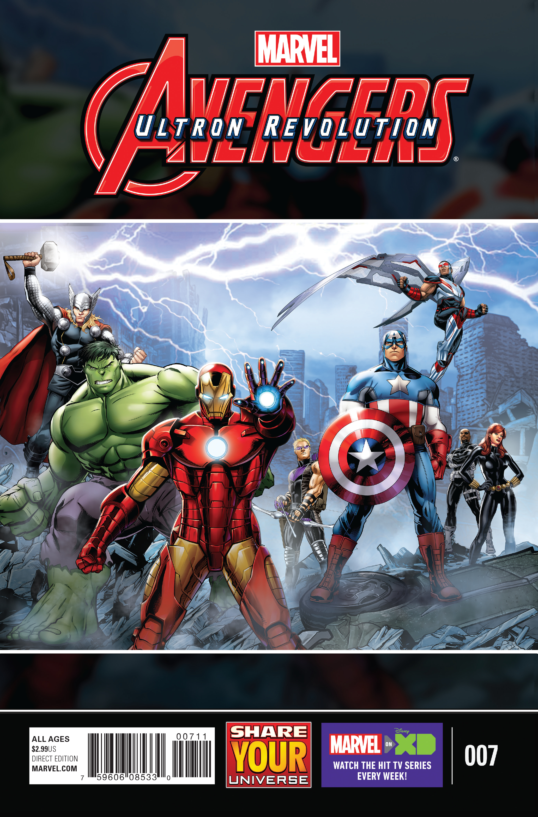 NOV160934 - MARVEL UNIVERSE AVENGERS ULTRON REVOLUTION #7 - Previews World