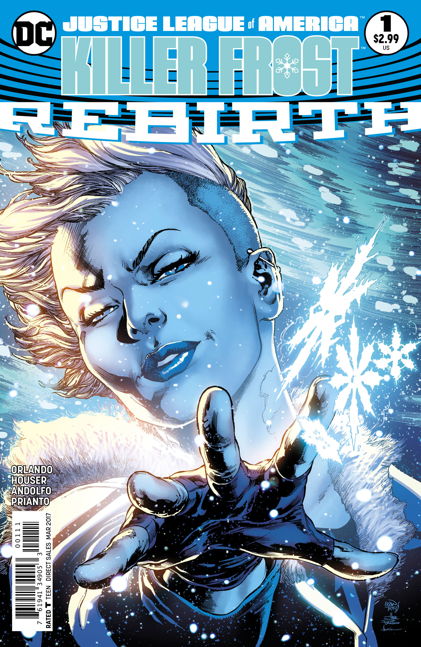 NOV160186 - JUSTICE LEAGUE OF AMERICA VIXEN REBIRTH #1 VAR ED - Previews  World