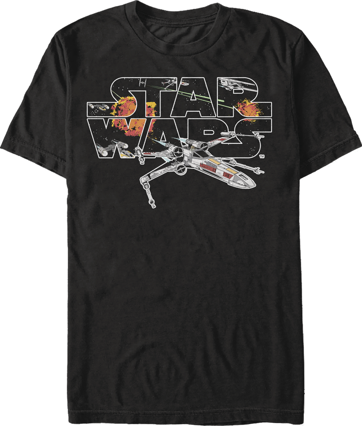 AUG168999 - SW R1 BASIC X-WING BLACK T/S SM - Previews World