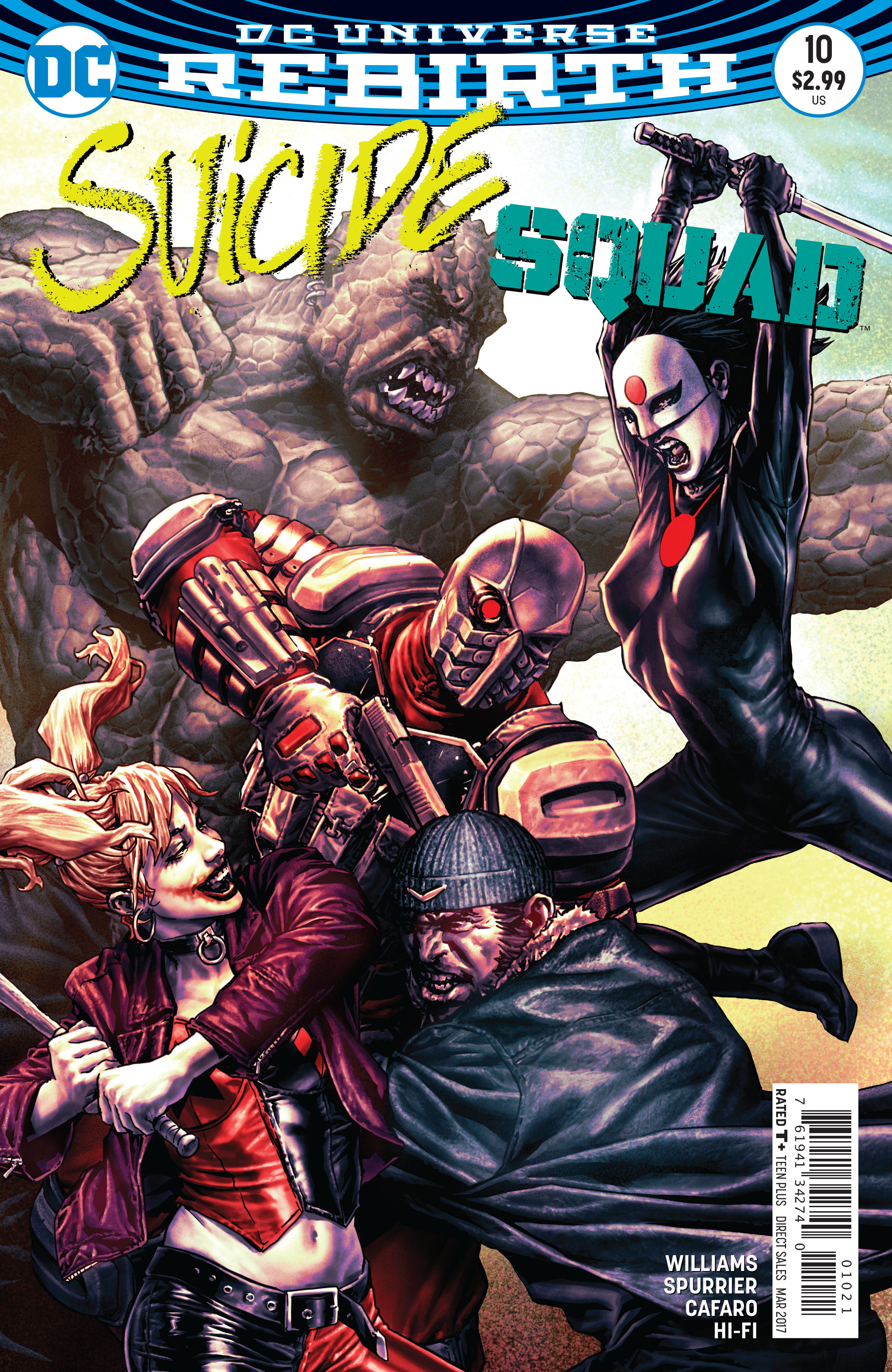 Suicide Squad: Rebirth Deluxe Edition Book 1 by Rob Williams