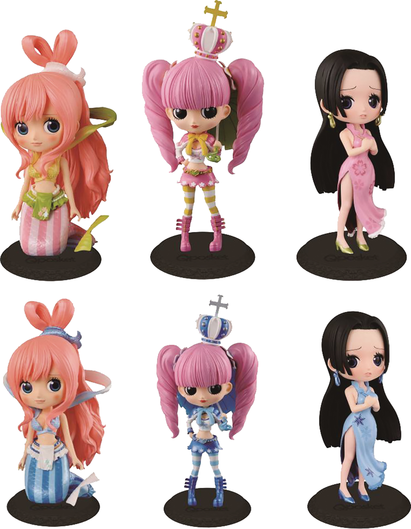 AUG169349 - ONE PIECE Q-POSKET GIRLS SEASON HANCOCK B FIG