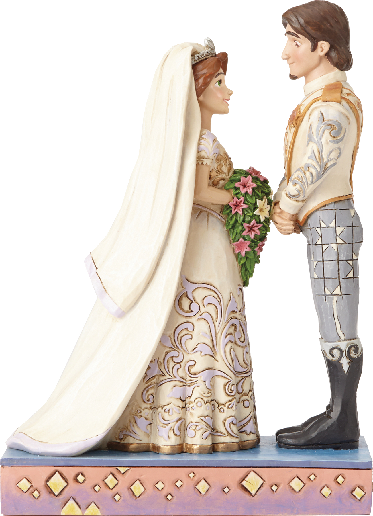 Sep168477 Disney Traditions Royal Wedding Rapunzel And Flynn Fig Previews World