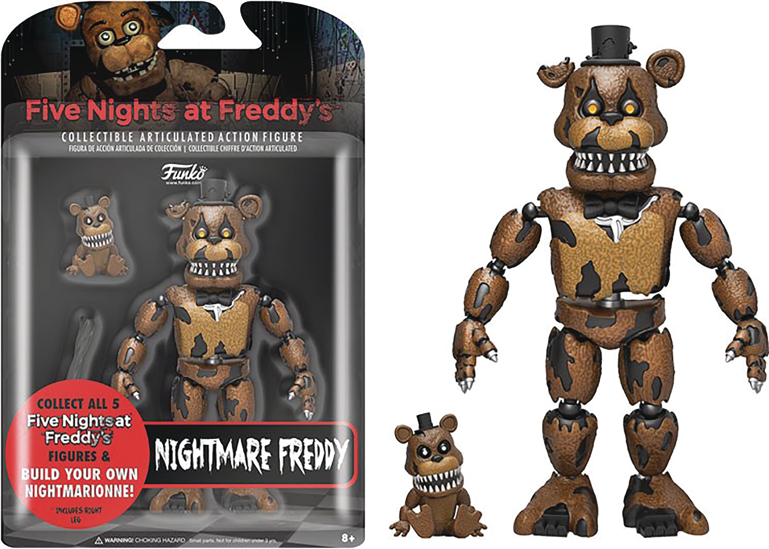 Five Nights at Freddy's Nightmarionne Nightmare Puppet Figure FNAF