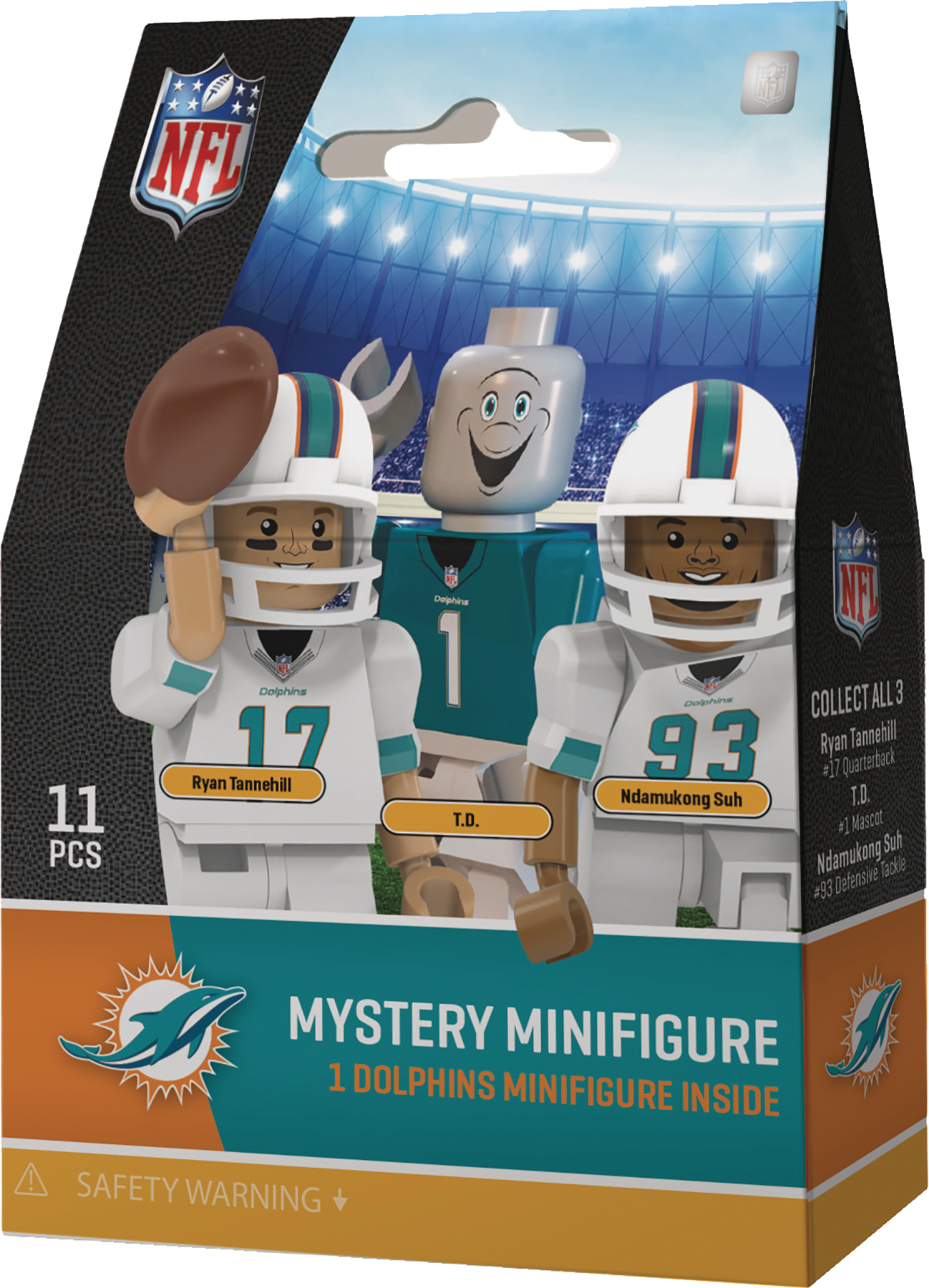 Miami best sale dolphins lego