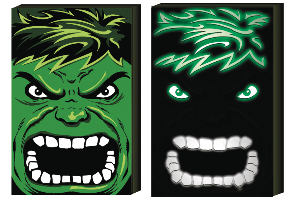 Hulk on sale face light