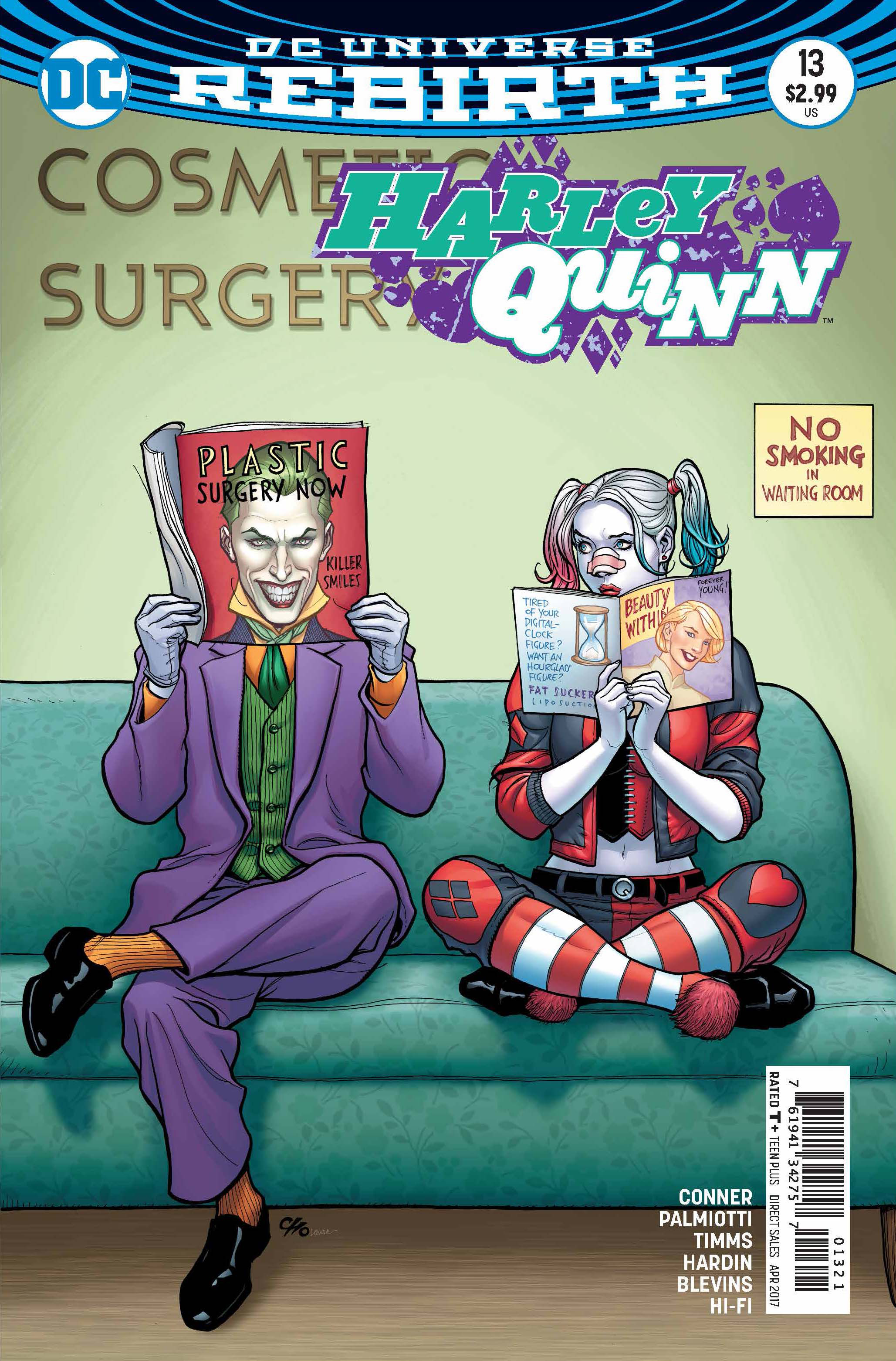 DEC160292 - HARLEY QUINN #13 VAR ED - Previews World