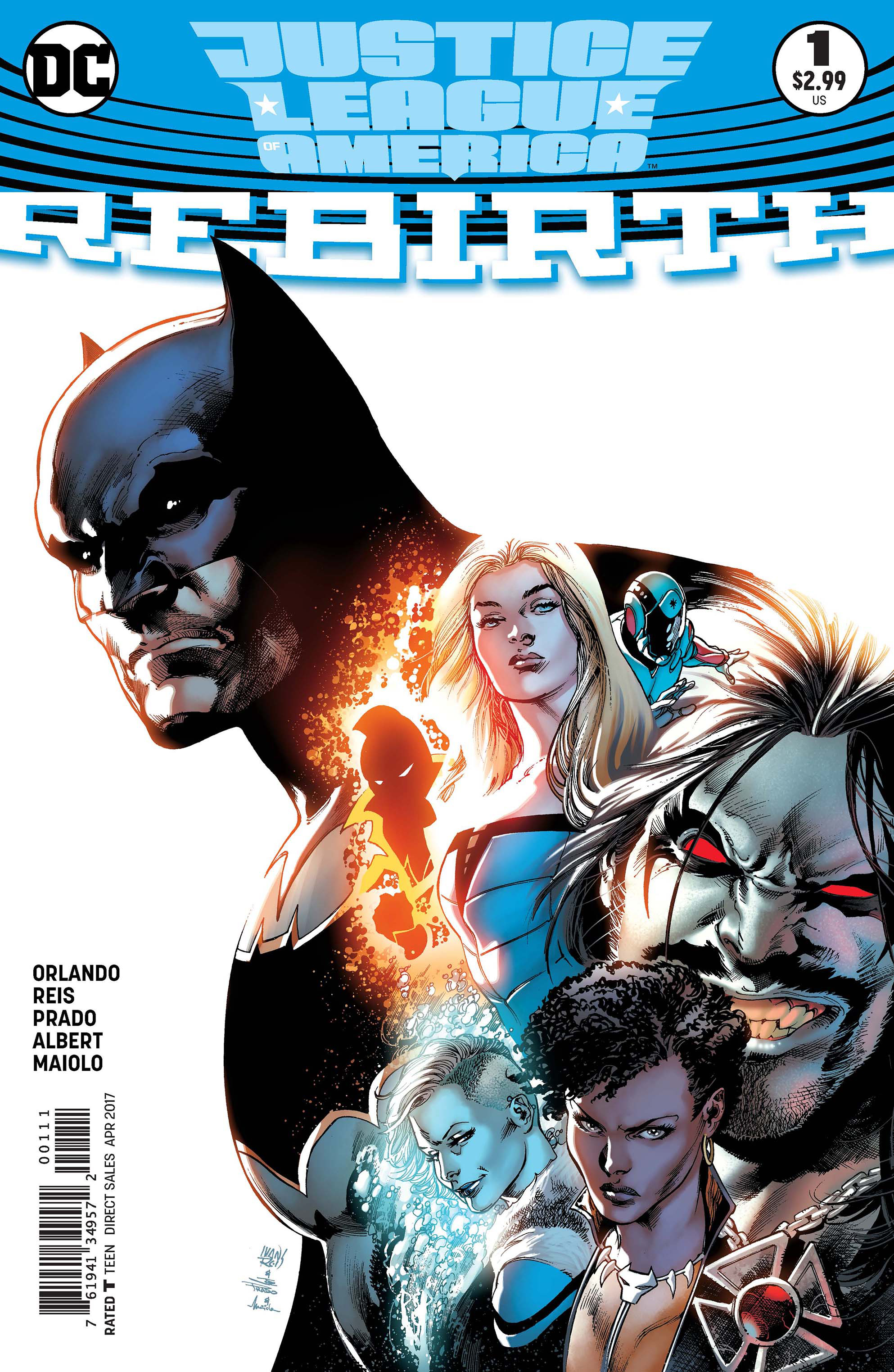 NOV160186 - JUSTICE LEAGUE OF AMERICA VIXEN REBIRTH #1 VAR ED - Previews  World