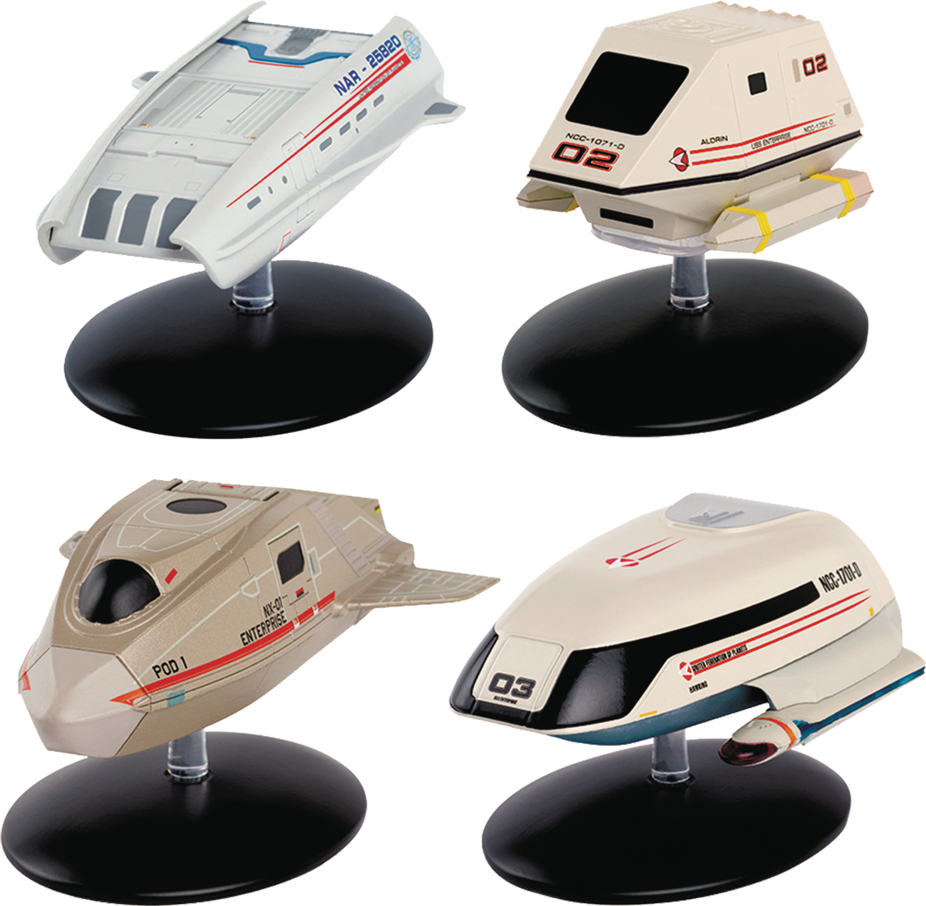 star trek shuttle toy