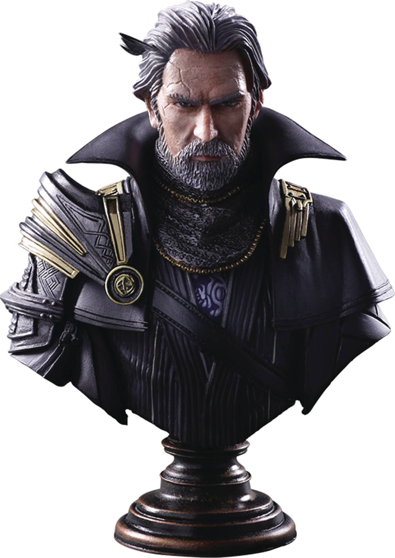 OCT168937 - FFXV KINGSGLAIVE REGIS LUCIS CAELUM STATIC ARTS BUST ...