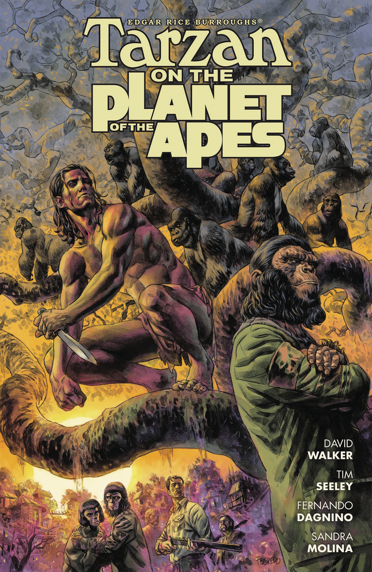 JAN170166 - TARZAN ON PLANET OF APES TP - Previews World