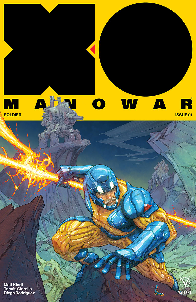 X-O MANOWAR (2017) #1 CVR B ROCAFORT