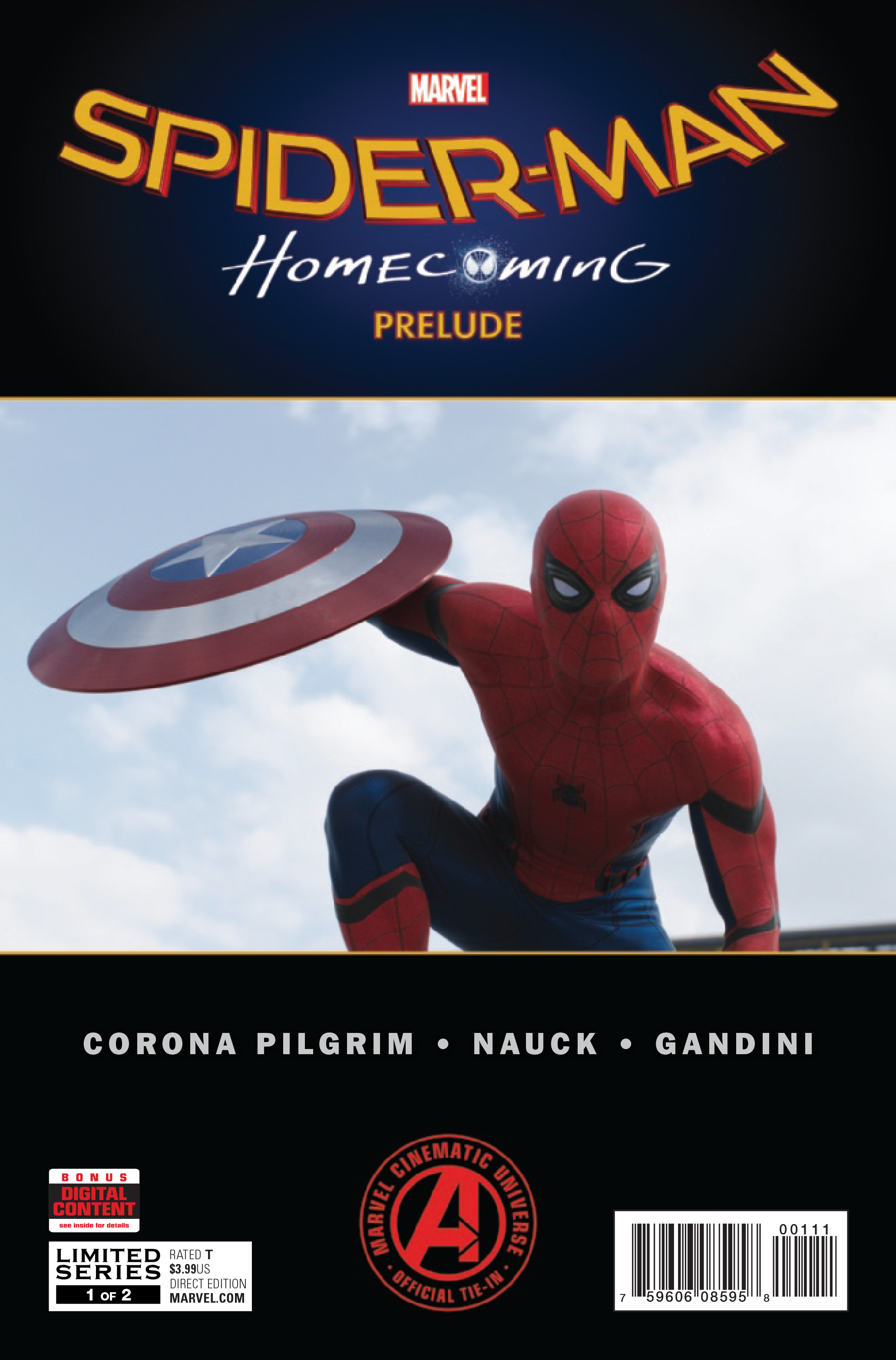 SPIDER-MAN HOMECOMING PRELUDE #1 (OF 2)