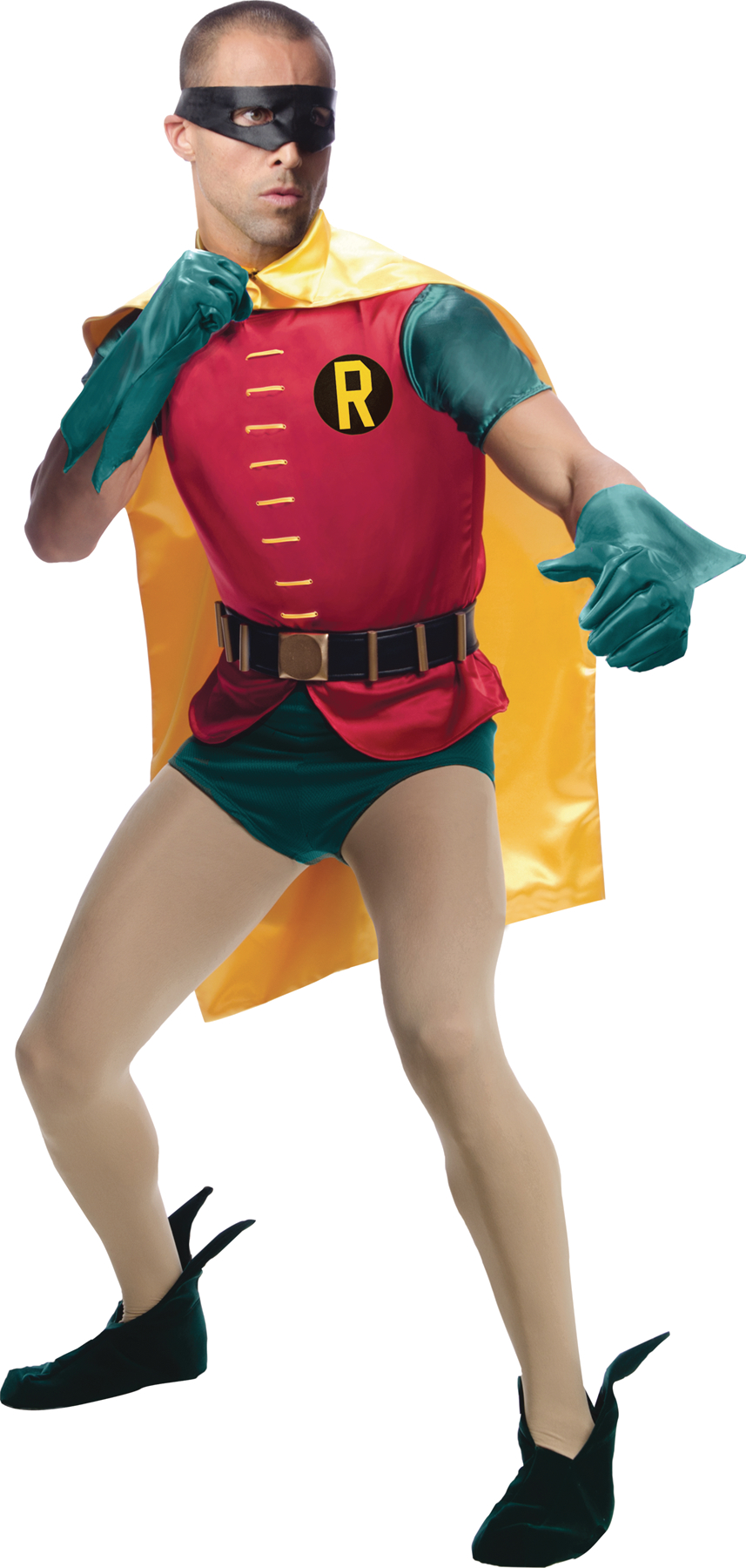 NOV168007 - GRAND HERITAGE BATMAN 1966 ROBIN ADULT COSTUME XL (Net) -  Previews World