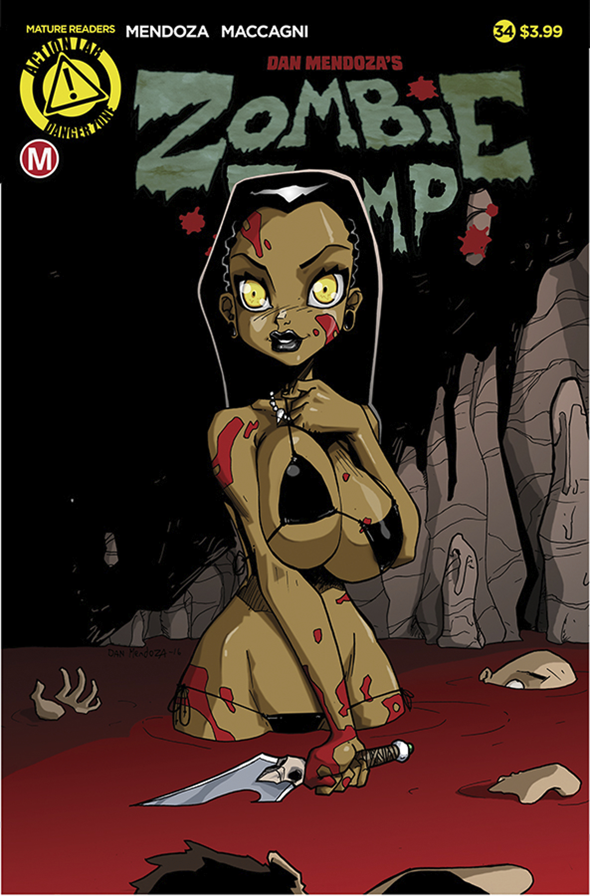 ZOMBIE TRAMP ONGOING #34 CVR A MENDOZA (MR)