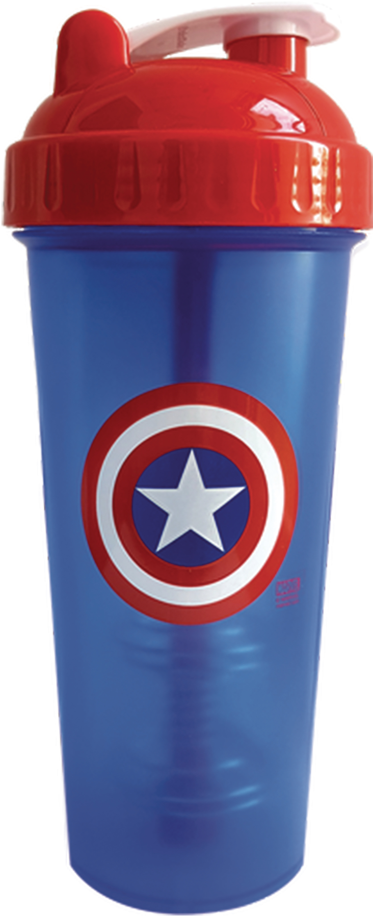 Blender Bottle Marvel Captain America 28 Oz. Shaker Cup for sale