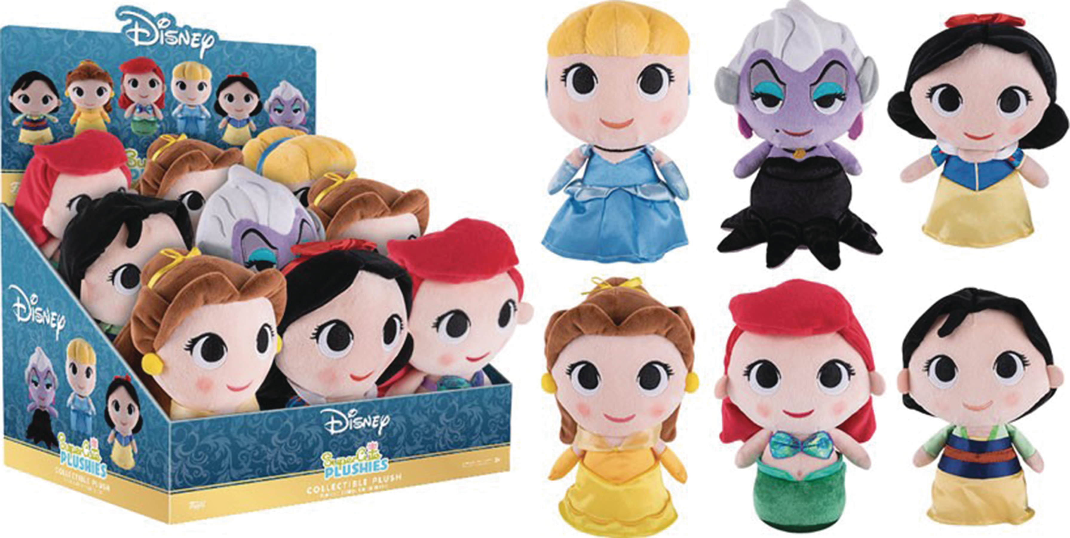 Disney store supercute plushies